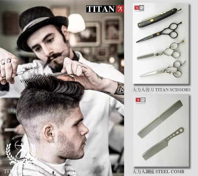 Titan Professional Barber Tools: Precision Hair Scissor