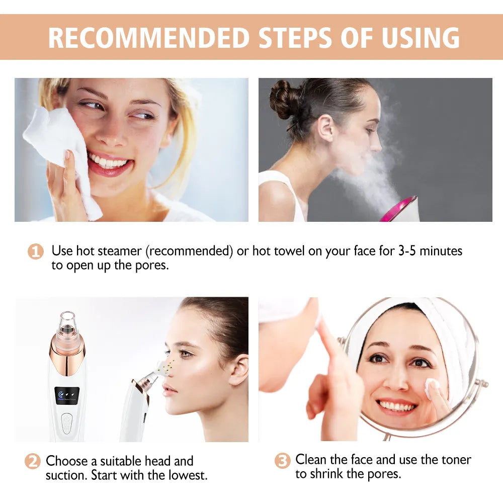 Blackhead Remover Vacuum: Deep Cleansing Skin Tool