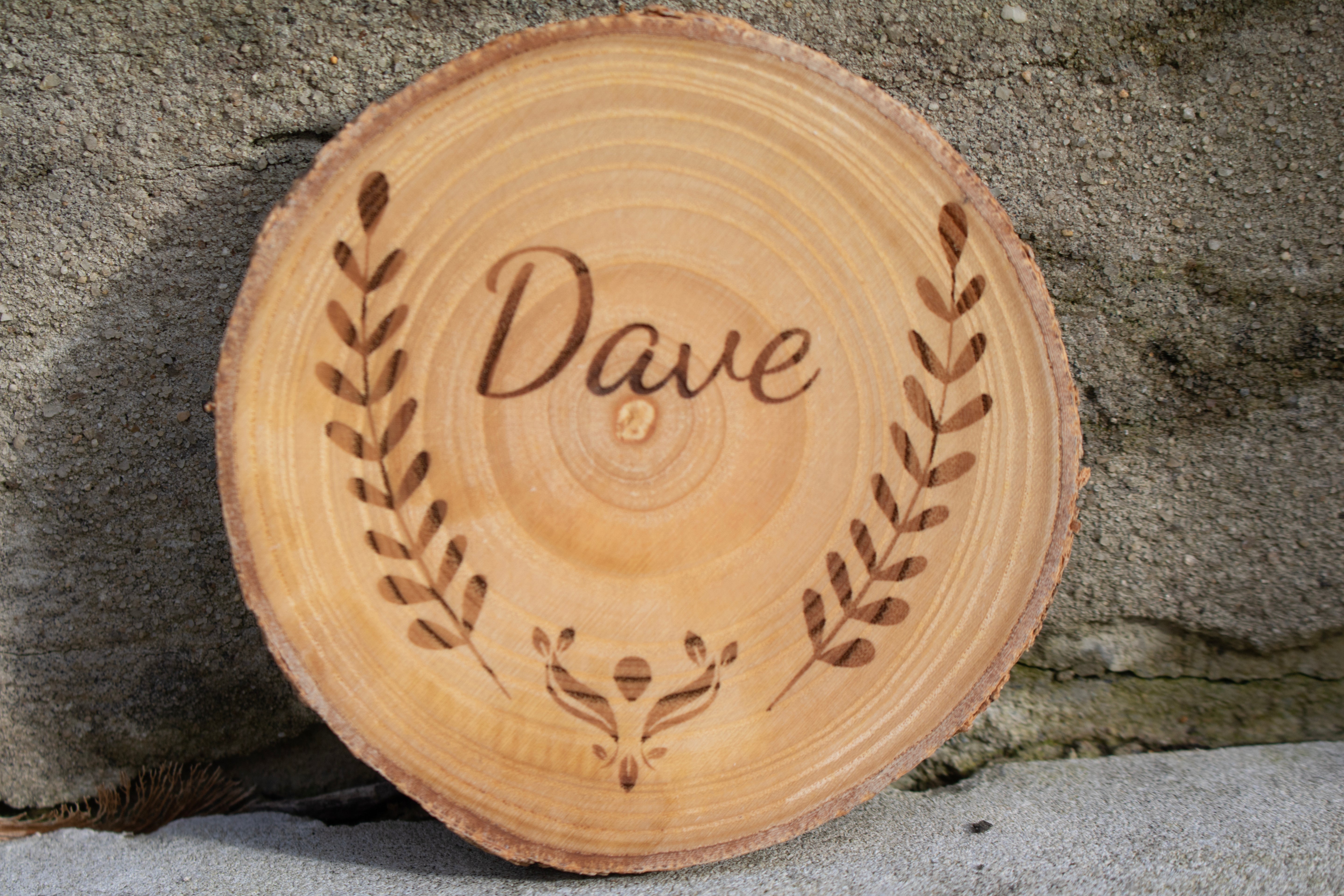 Custom Laser Engraved Name Coaster Set – Perfect for Couples, Weddings, Anniversaries, or Holiday Gifting