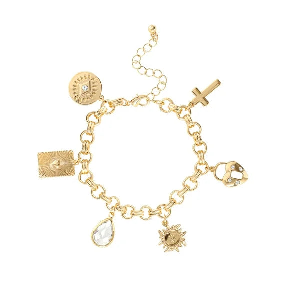 Jessica Simpson Women's Charm Bracelet