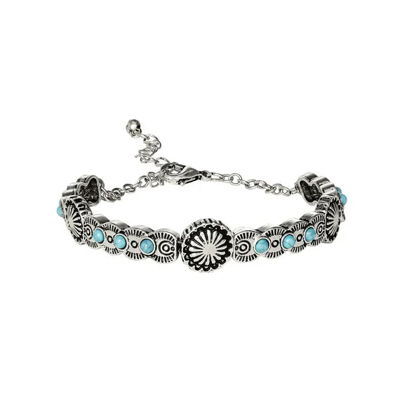 Jessica Simpson Turquoise Stone Bracelet
