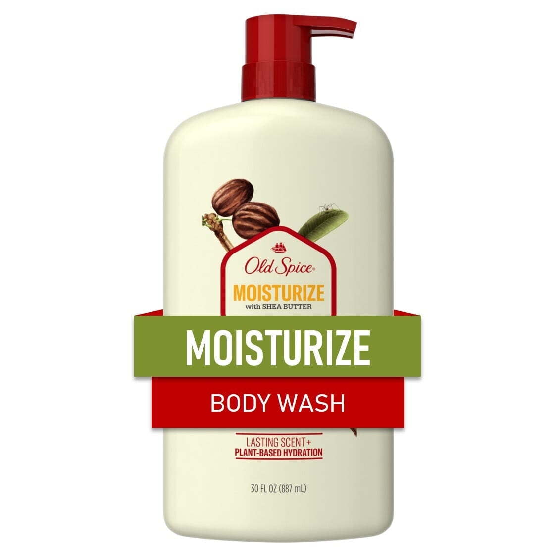 Old Spice Men's Shea Butter Body Wash