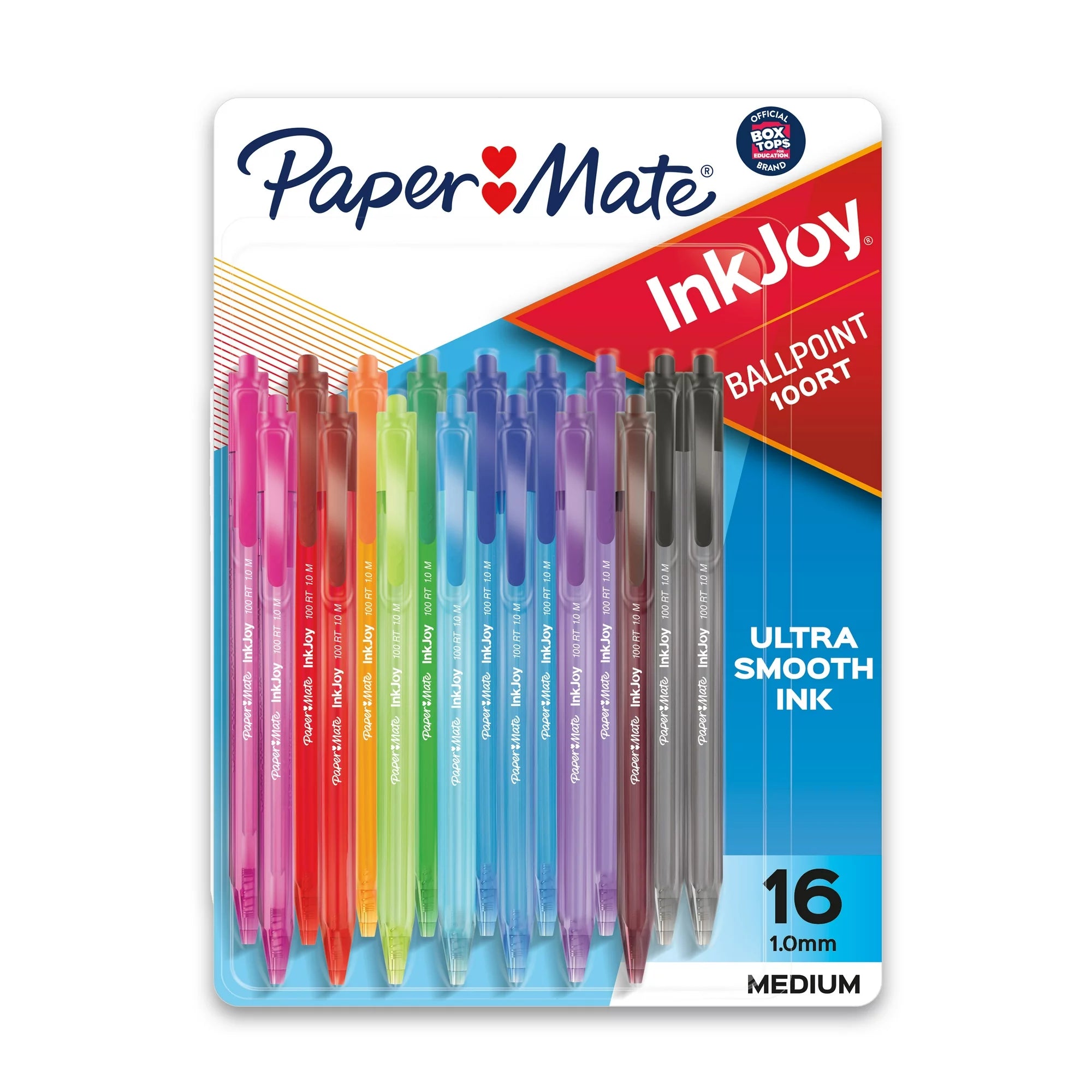 Paper Mate InkJoy 100 Ballpoint Pens 16 Pack