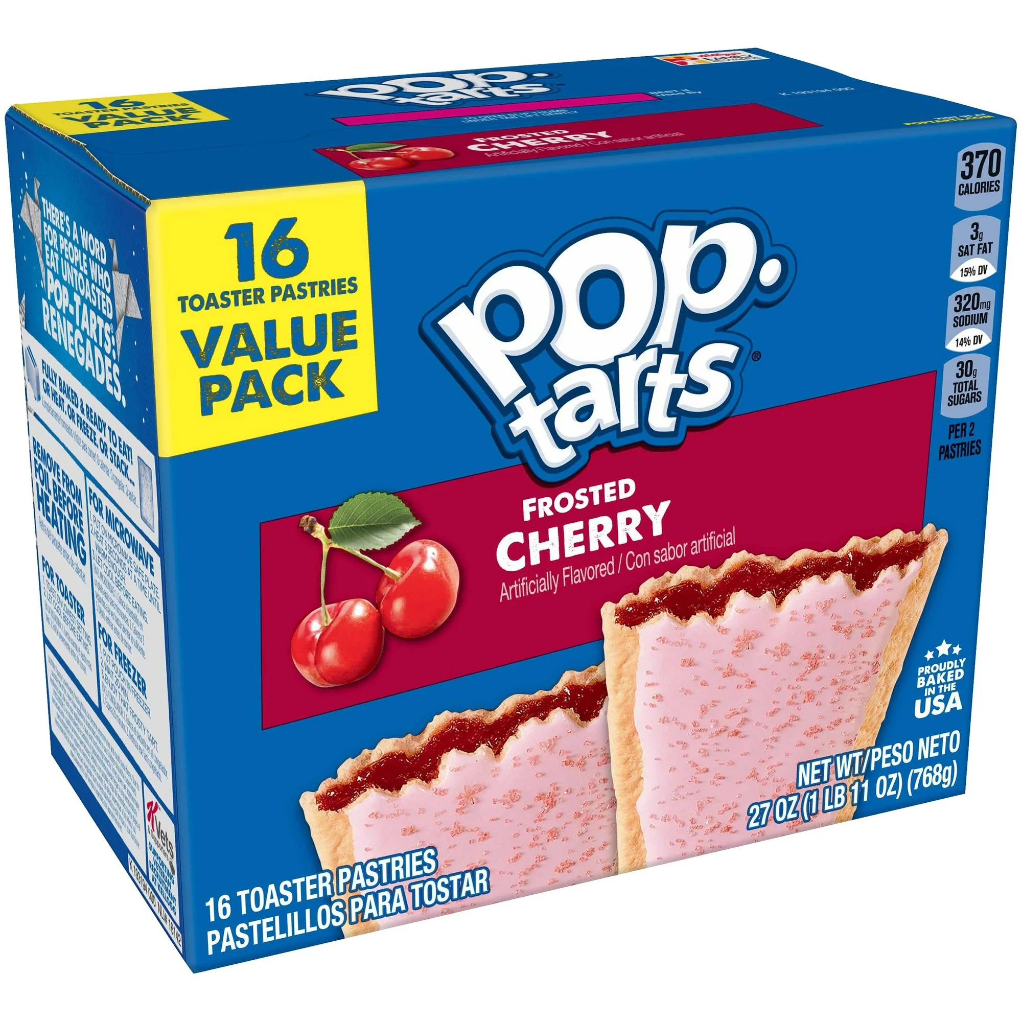 Pop-Tarts Frosted Cherry Toaster Pastries