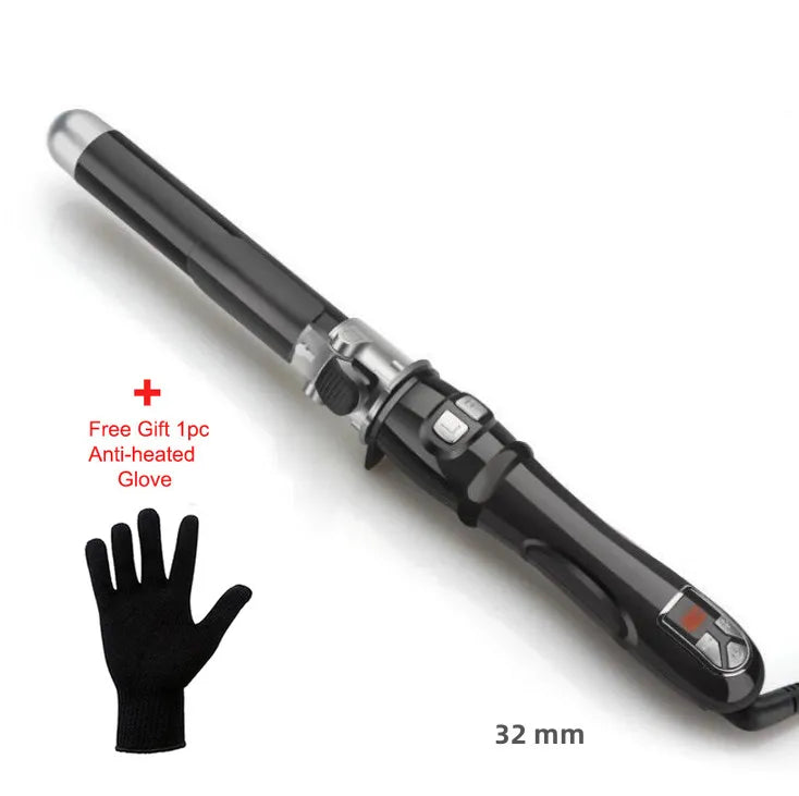 Automatic Ceramic Hair Curlers: Rotating Curling Iron
