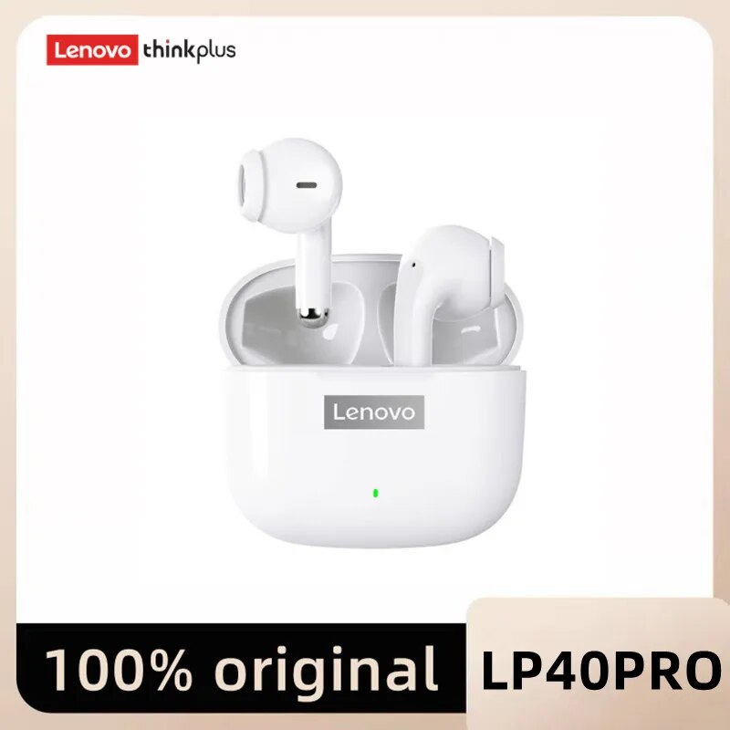 Original LP40 Pro TWS: Wireless Bluetooth 5.1, Noise Reduction