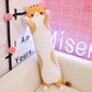 Cute Soft Long Cat Plush Toys Stuffed Pause Office Nap Pillow for Kids Girl