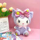 Hello Kitty Tie Dye Kuromi Plush Toy Melody Cinnamon Dog Doll Children's Day Birthday Gift for Girlfriend Children's Toys Gifts