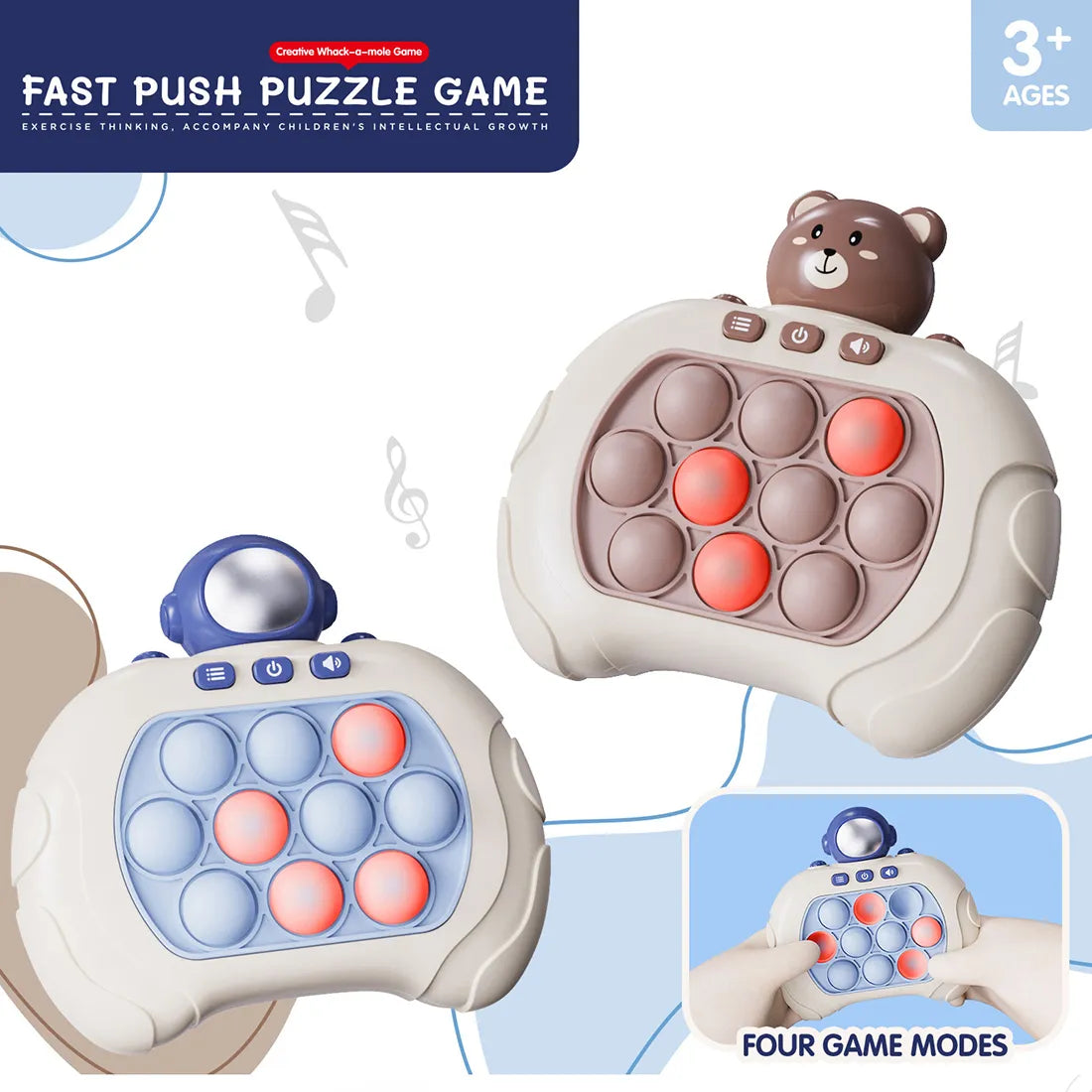 Push Game Pop Electronic Pro: Super Bubble Pop Anti-Stress Toy