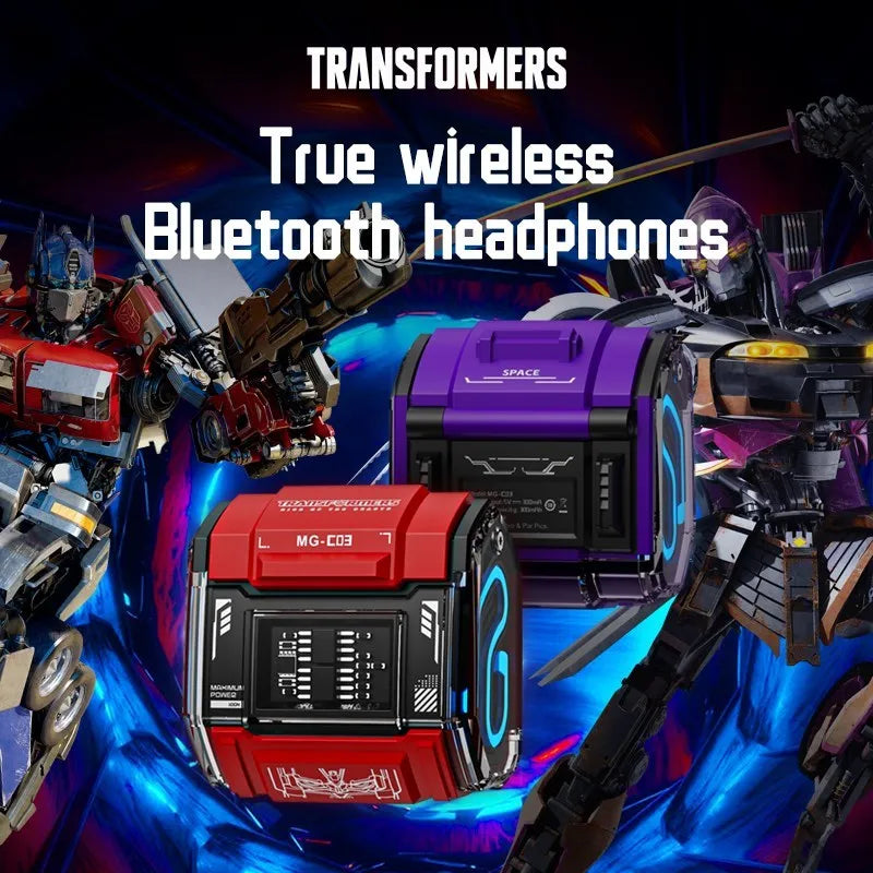 "Choice TRANSFORMERS MG-C03 TWS Bluetooth 5.3 Gaming Earphones | Low Latency HD Call Endurance Headphones"