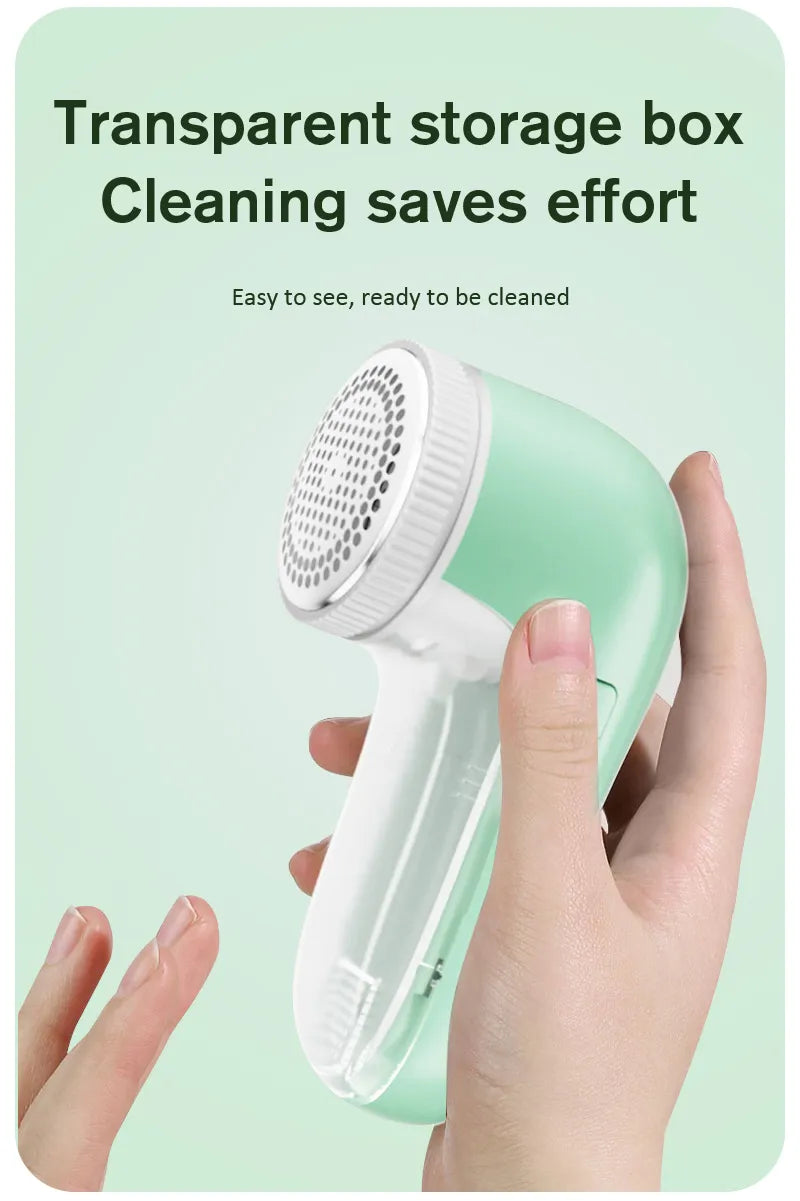 Professional Fabric Lint Remover: Rechargeable Trimmer