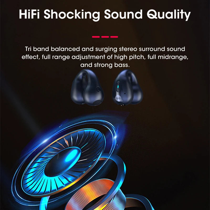 NEW TWS Ambie Sound Ear Cuffs: Wireless Bluetooth Earphones