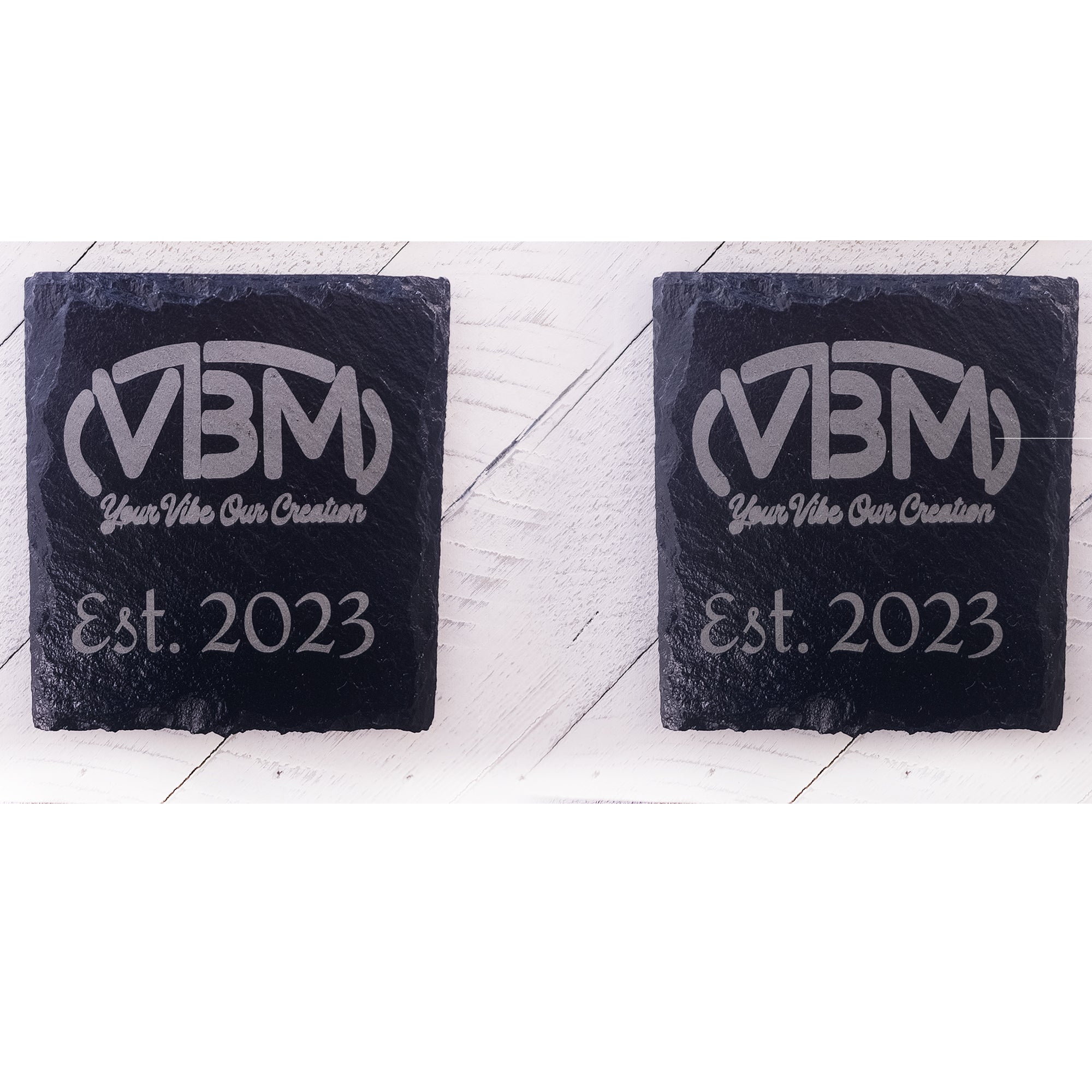 Custom Slate Coasters | Engraved Coasters | Custom Wedding Gift | Personalized Housewarming Gift Set | Monogram Stone Coasters