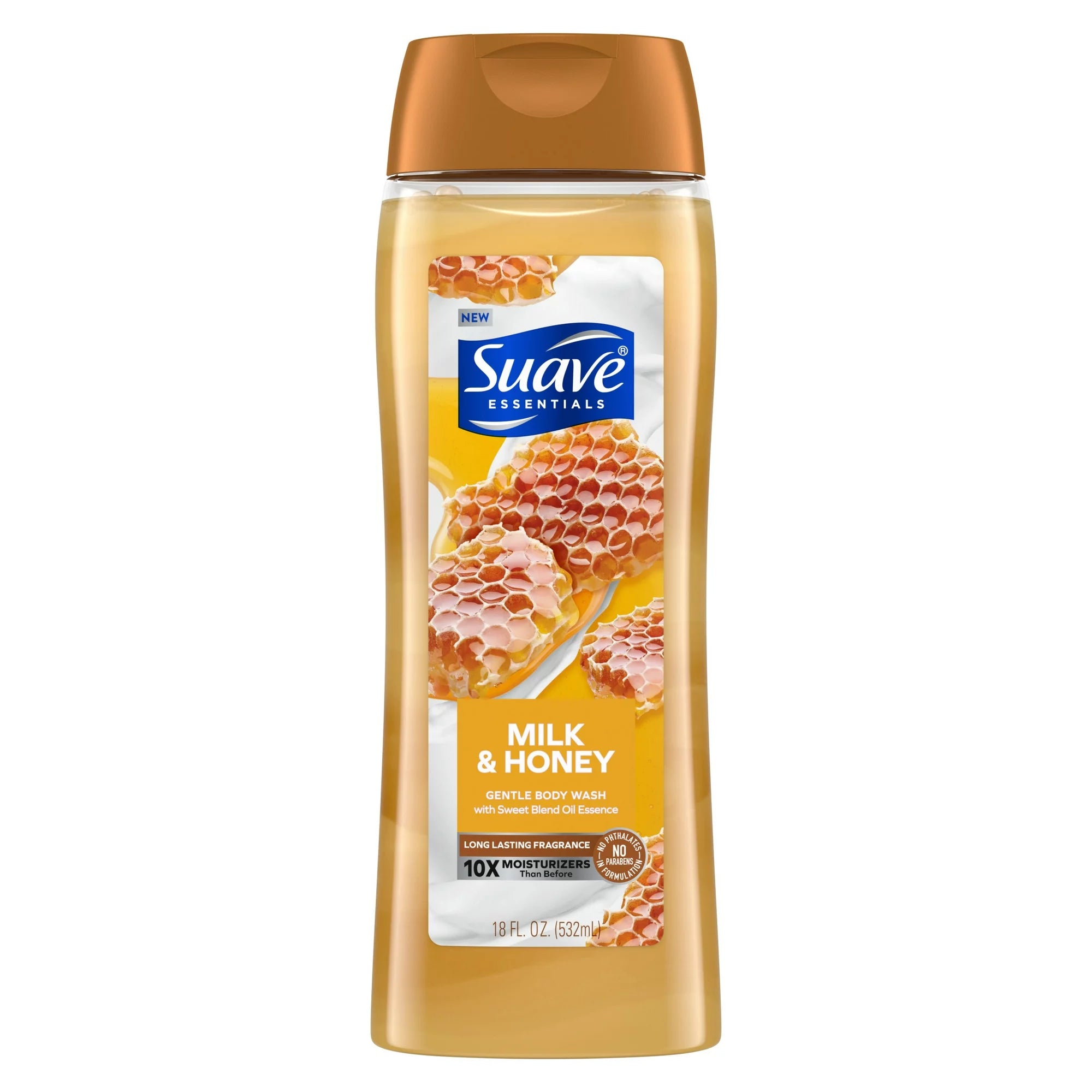 Suave Essentials Gentle Body Wash, 18 oz