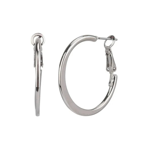 Time and Tru Silver Bangles – 10-Piece Stackable Set