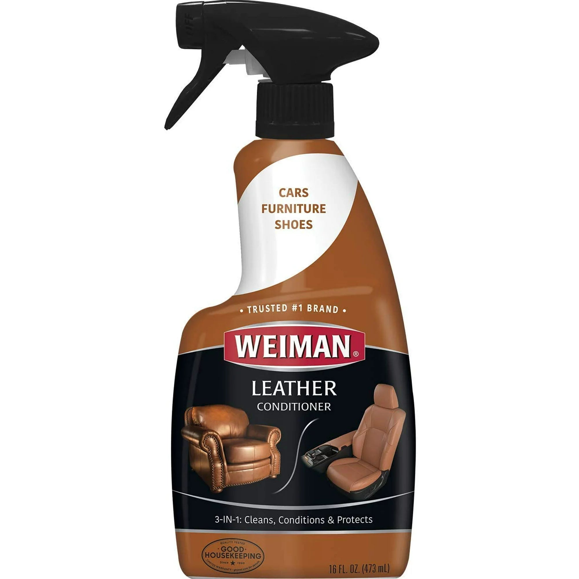 Weiman 3-1 Leather Cleaner & Conditioner