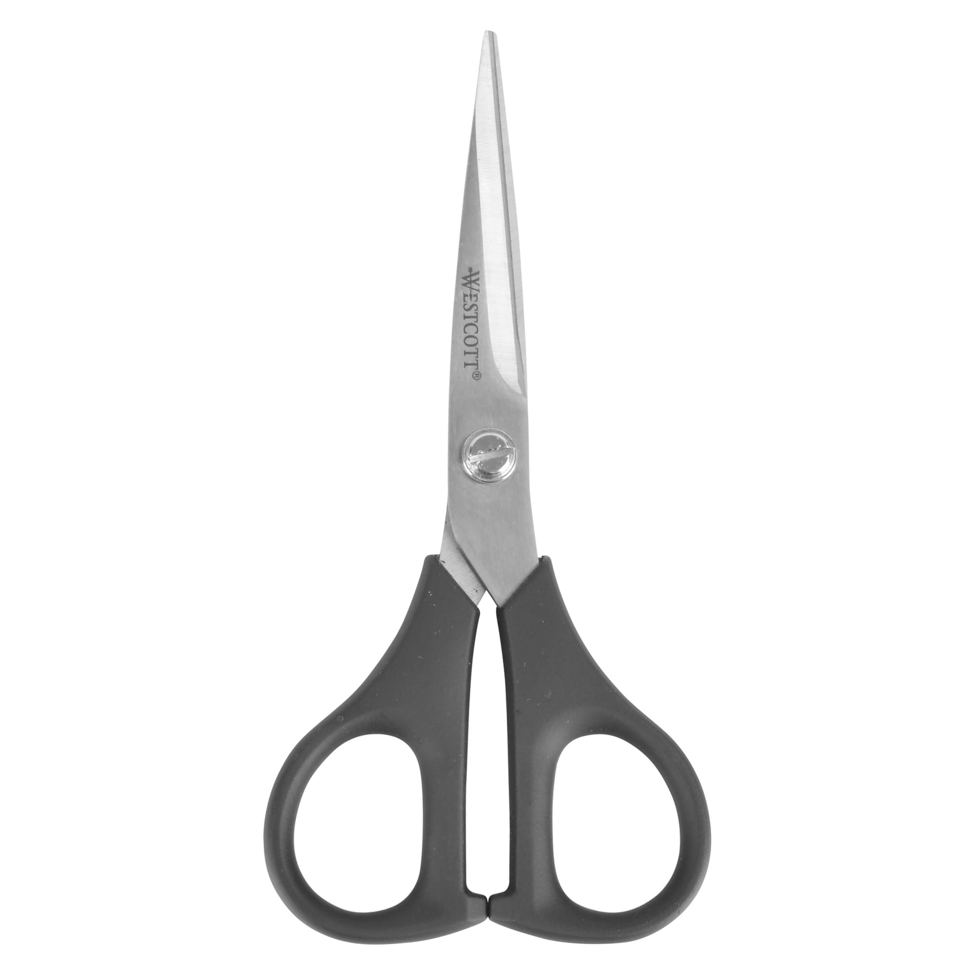 Westcott All-Purpose Scissors: 5" Stainless Steel, Black