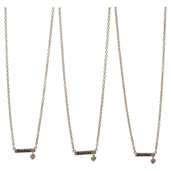 Wonder Nation Best Friends Necklaces – 3-Piece