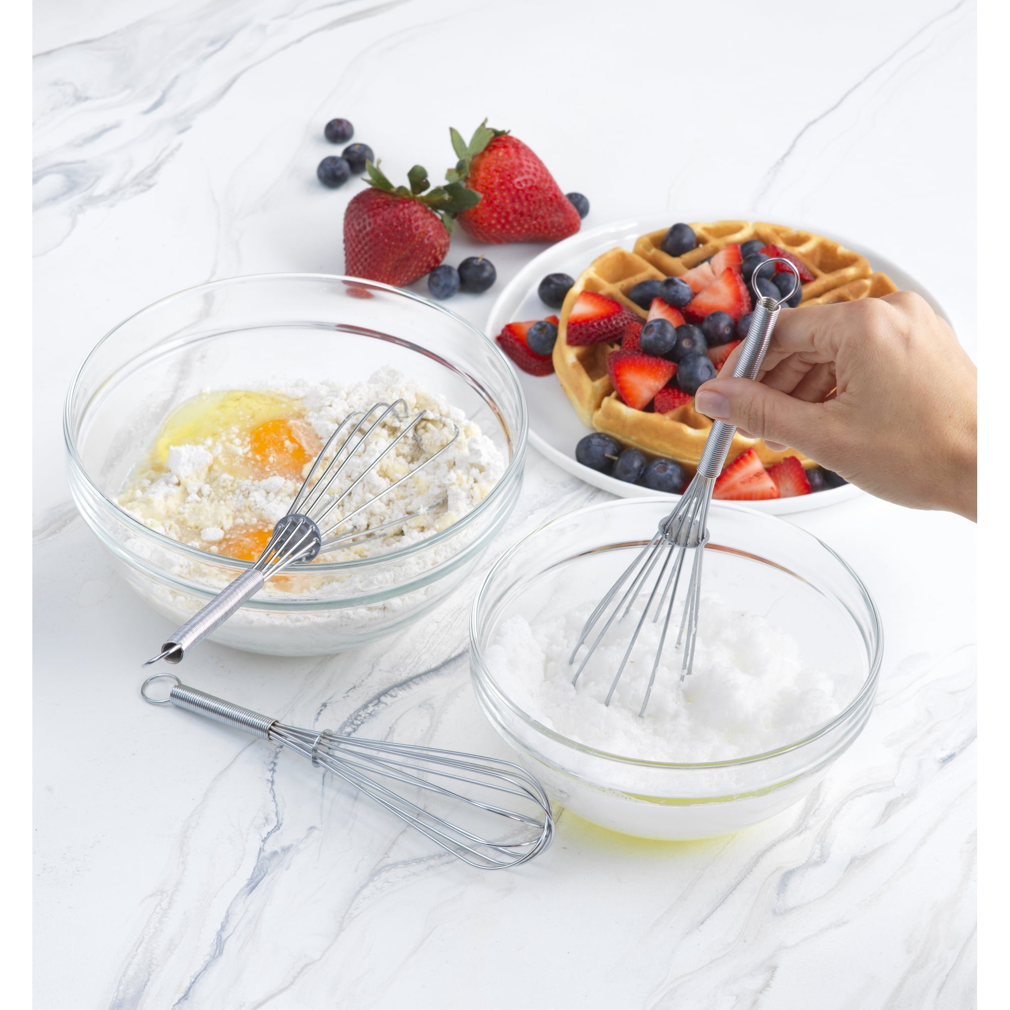 GoodCook PROfreshionals 3-Piece Balloon Whisk Set