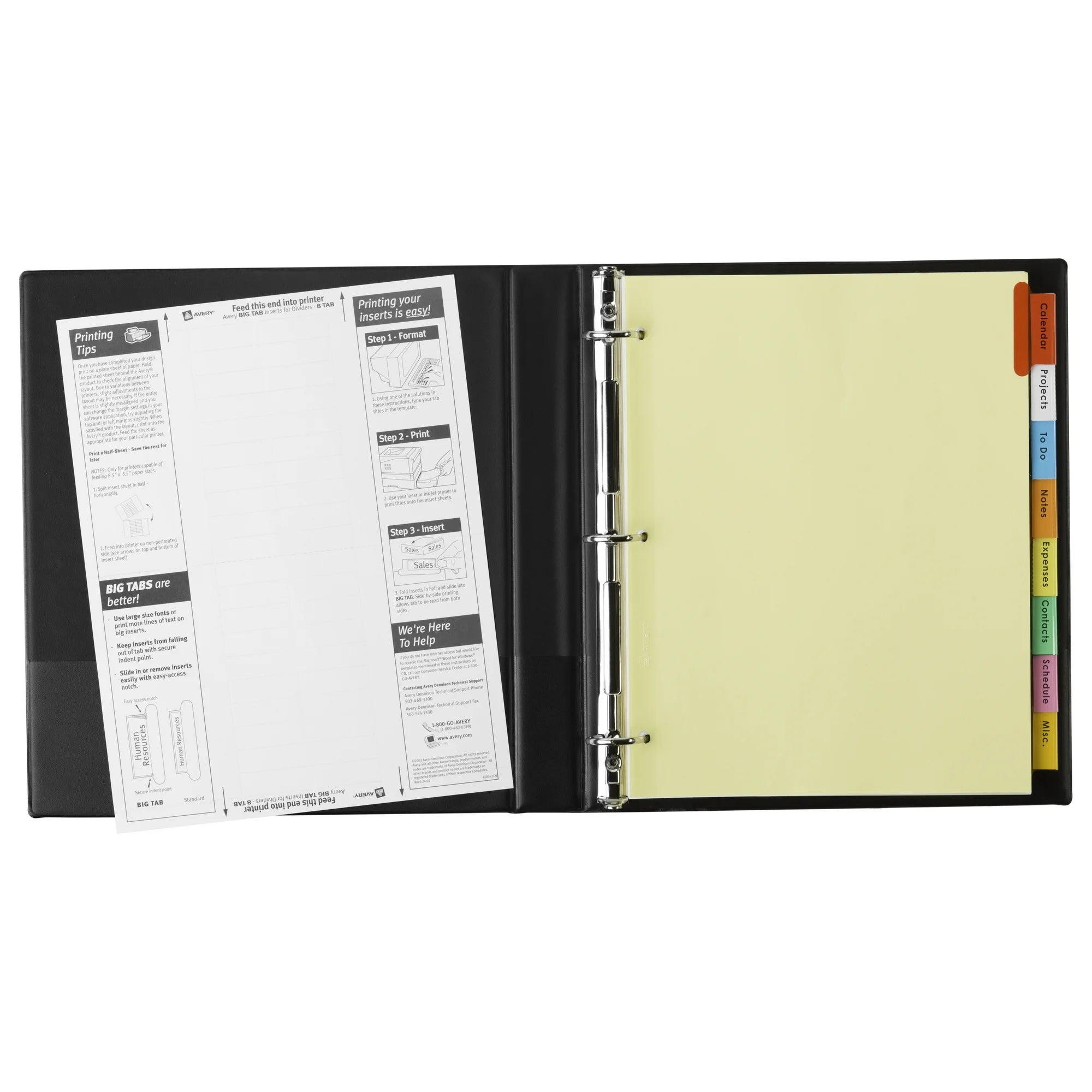 Avery Big Tab Insertable Dividers 1 Set