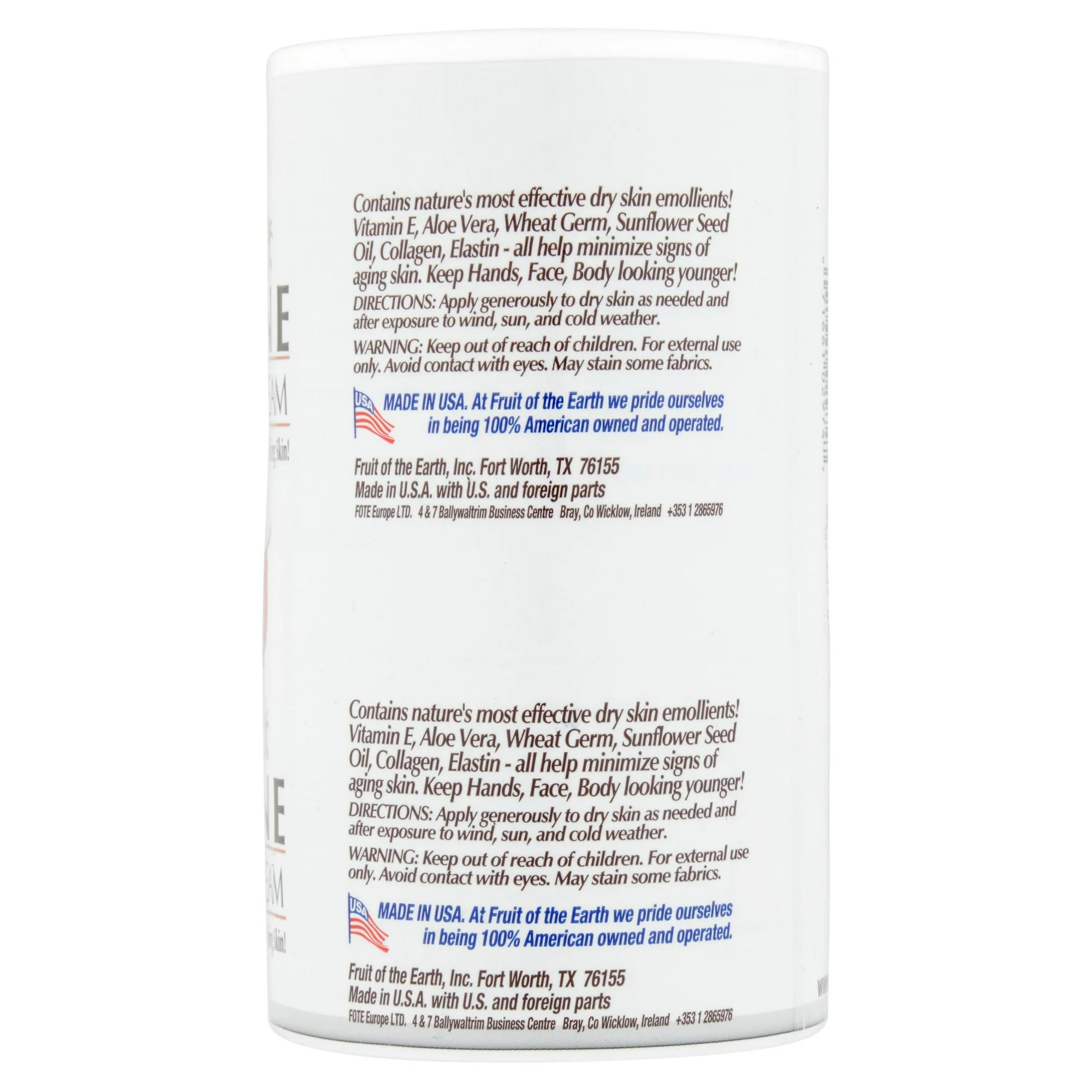 Fruit of the Earth Vitamin E Cream,2 Pack