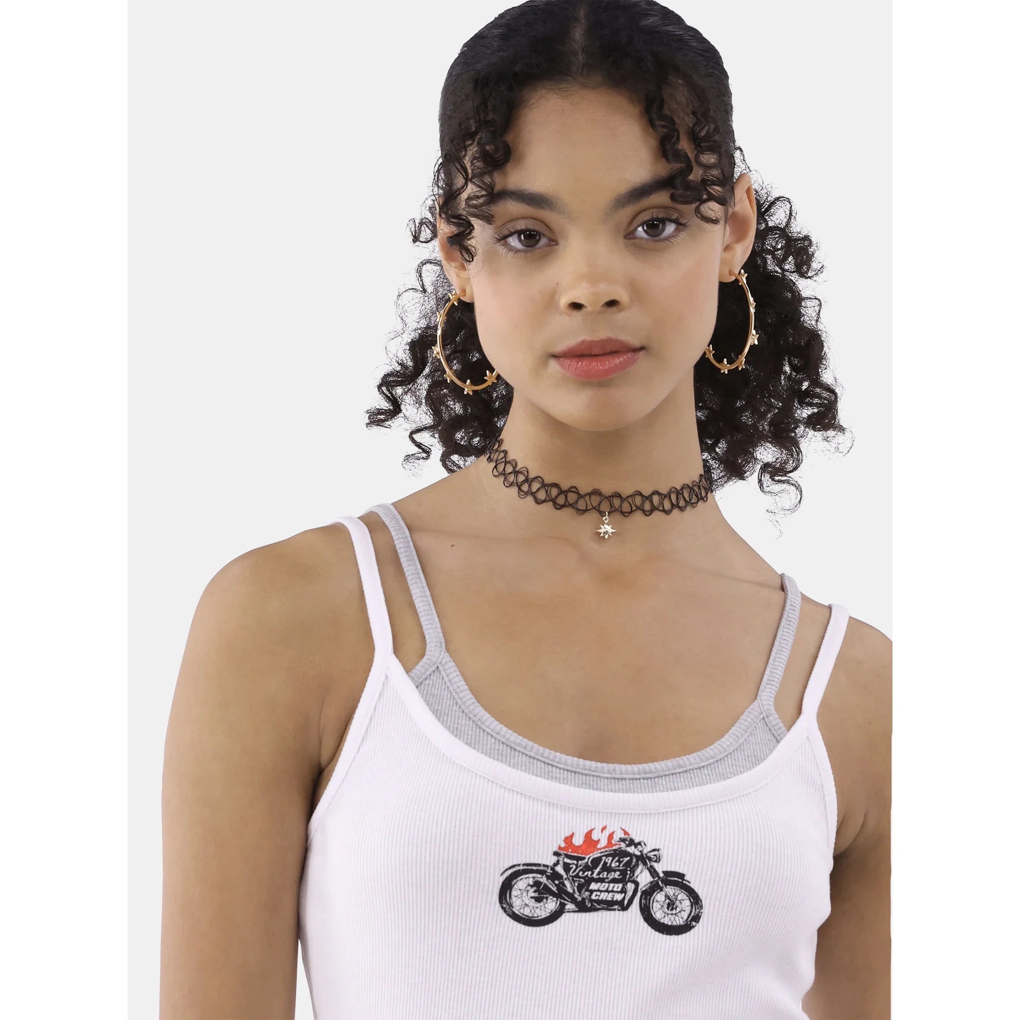 No Boundaries Women’s Stretch Choker Necklace Set – 5-Pack