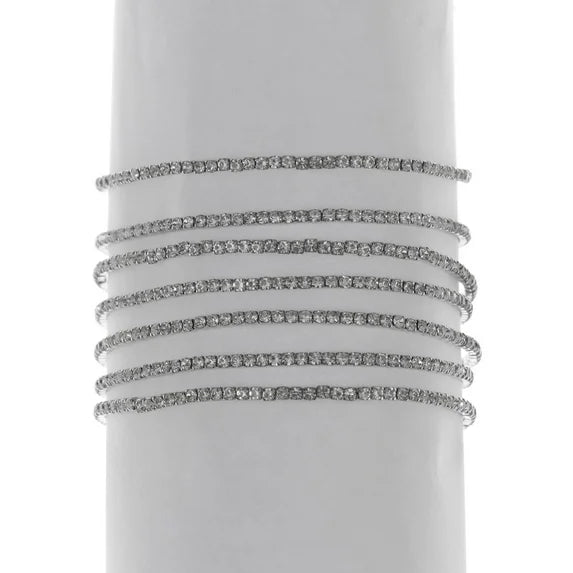 Time and Tru Women’s Stone Stretch Bracelet Set