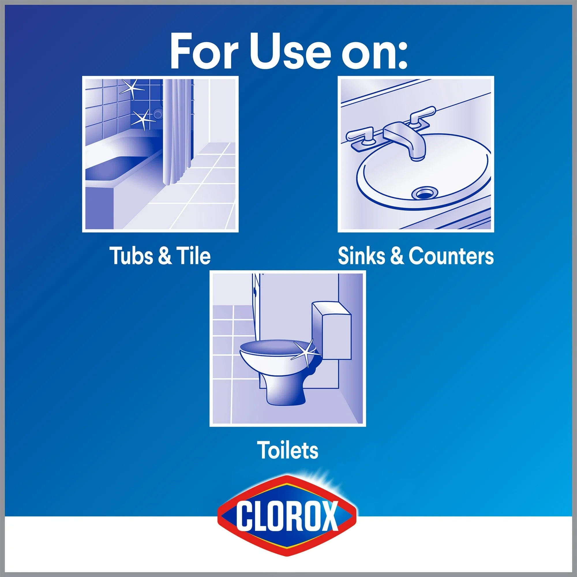 Clorox Bleach Foamer Bathroom Cleaner Spray