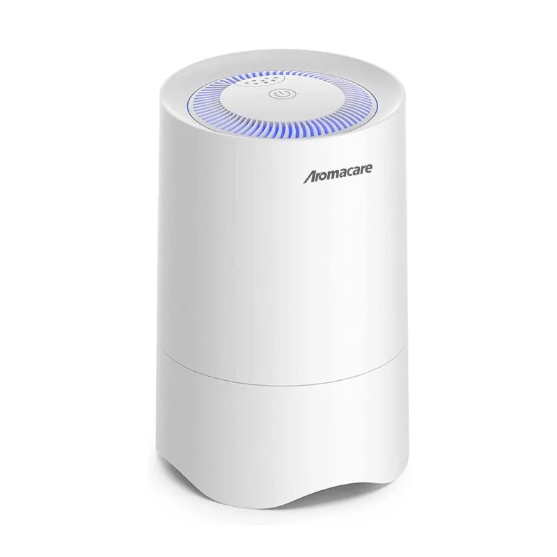 Aromacare Small Air Purifier: Bedroom Freshener, Mini Hepa Cleaner, Desktop Office - MAK PERSONA ™