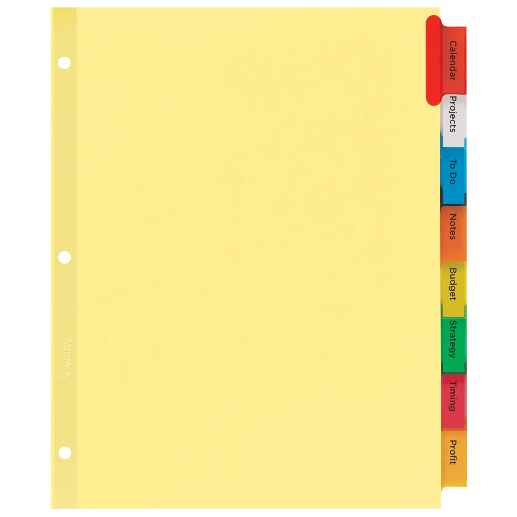 Avery Big Tab Insertable Dividers 1 Set