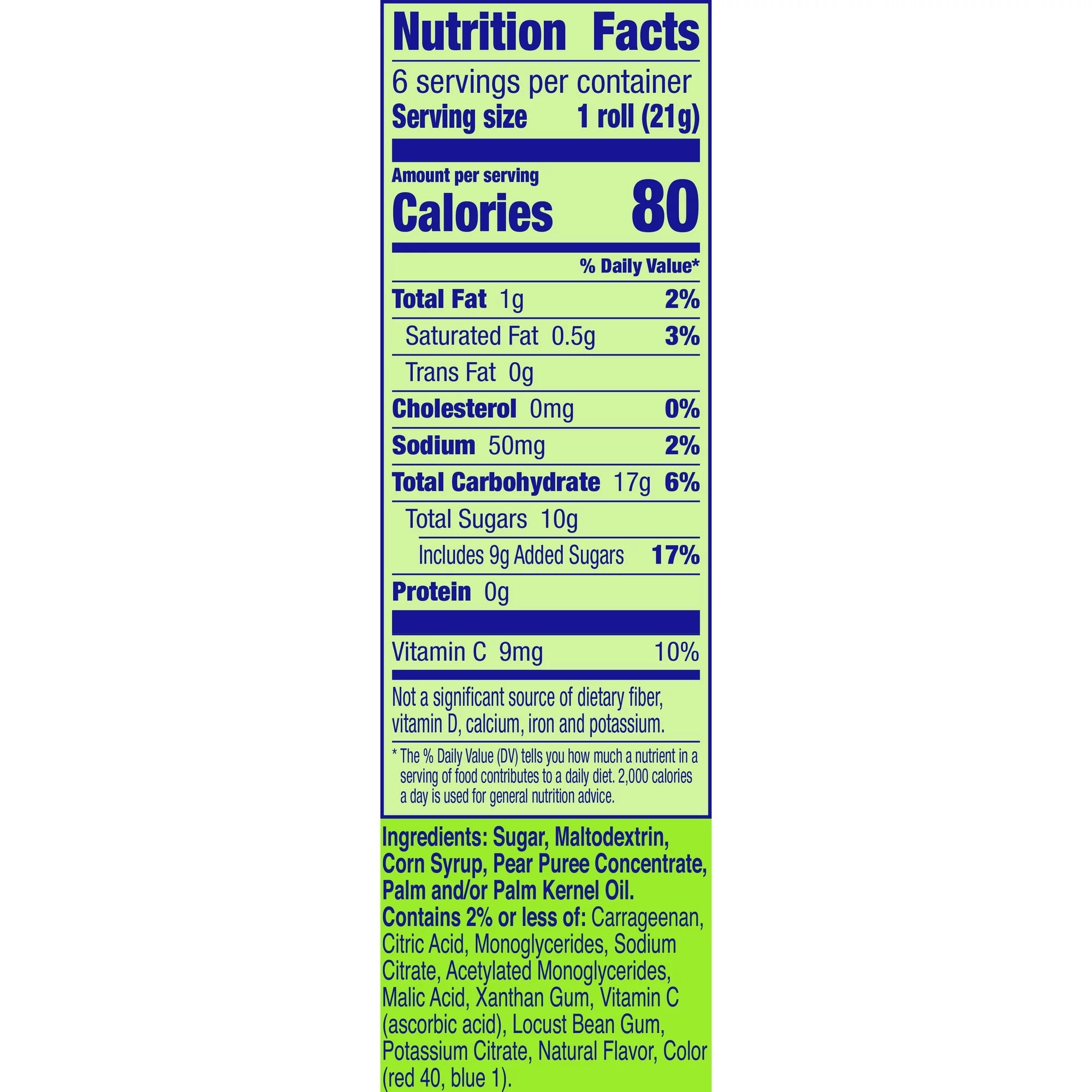 Fruit by the Foot Berry Tie-Dye 6-Pack