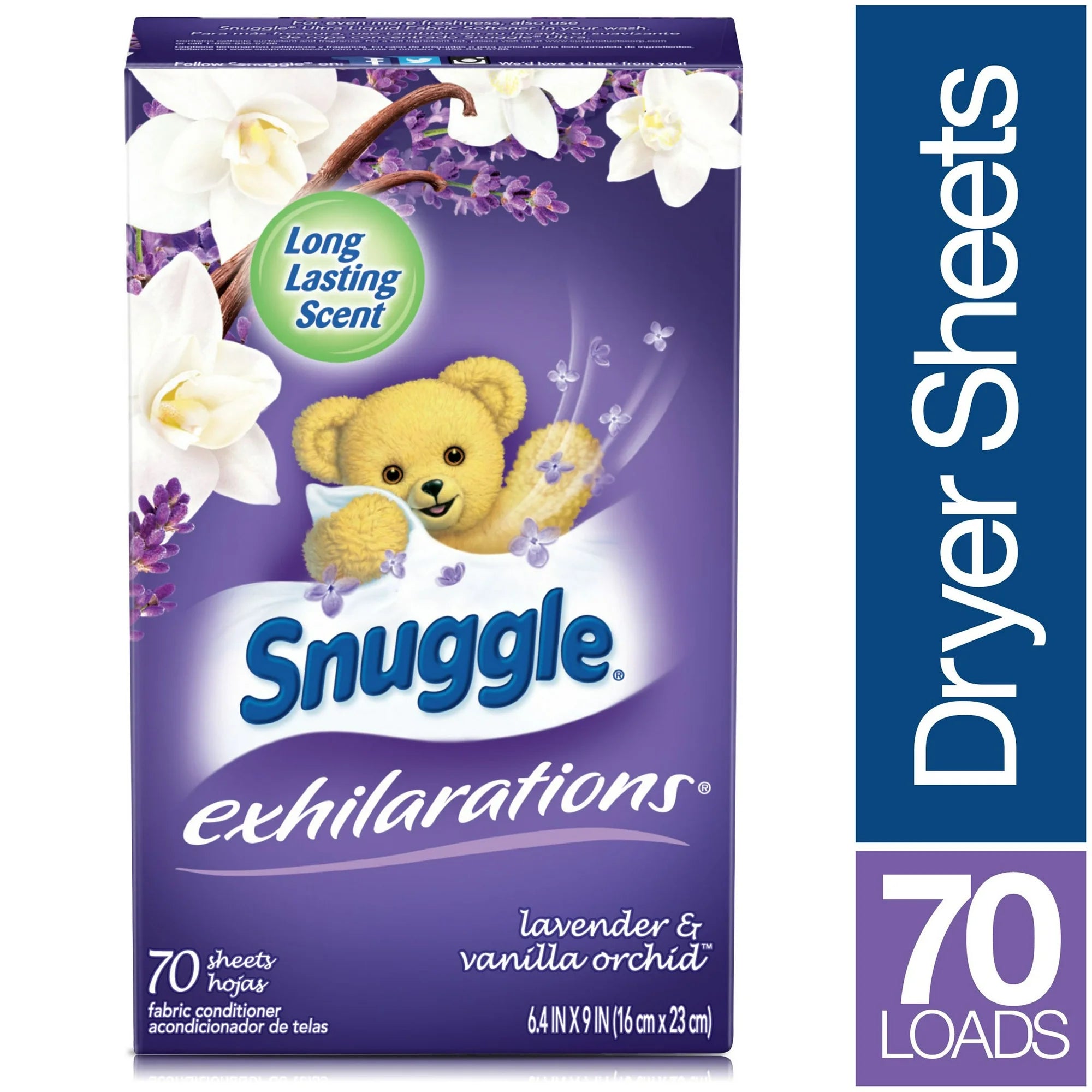 Snuggle Fabric Softener Dryer Sheets