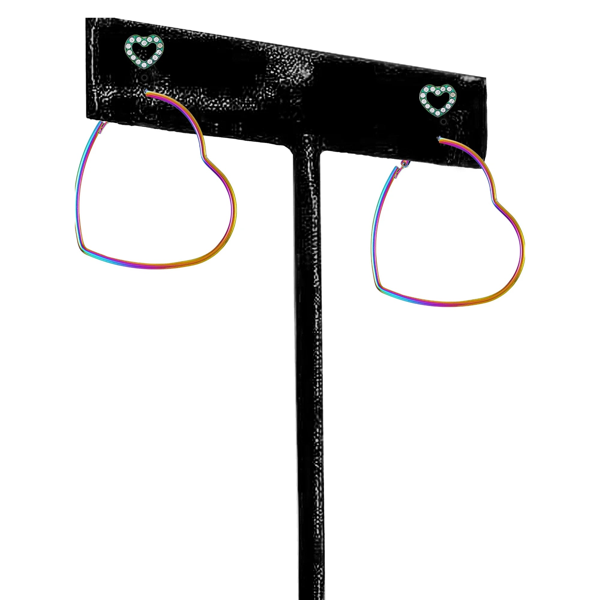 No Boundaries Women’s Multi-Color Anodized Earring Set