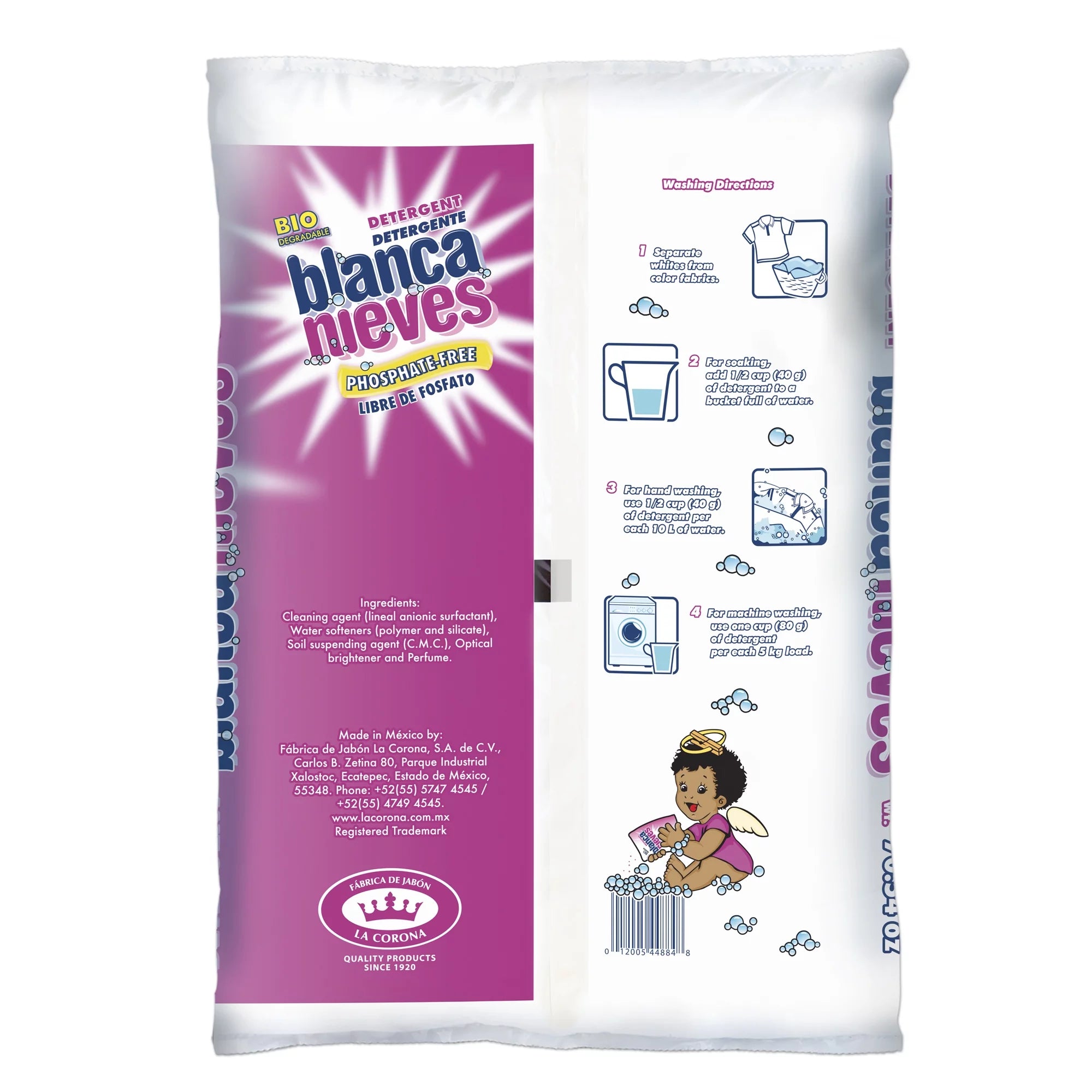 Blanca Nieves Laundry Detergent - 70.54 oz