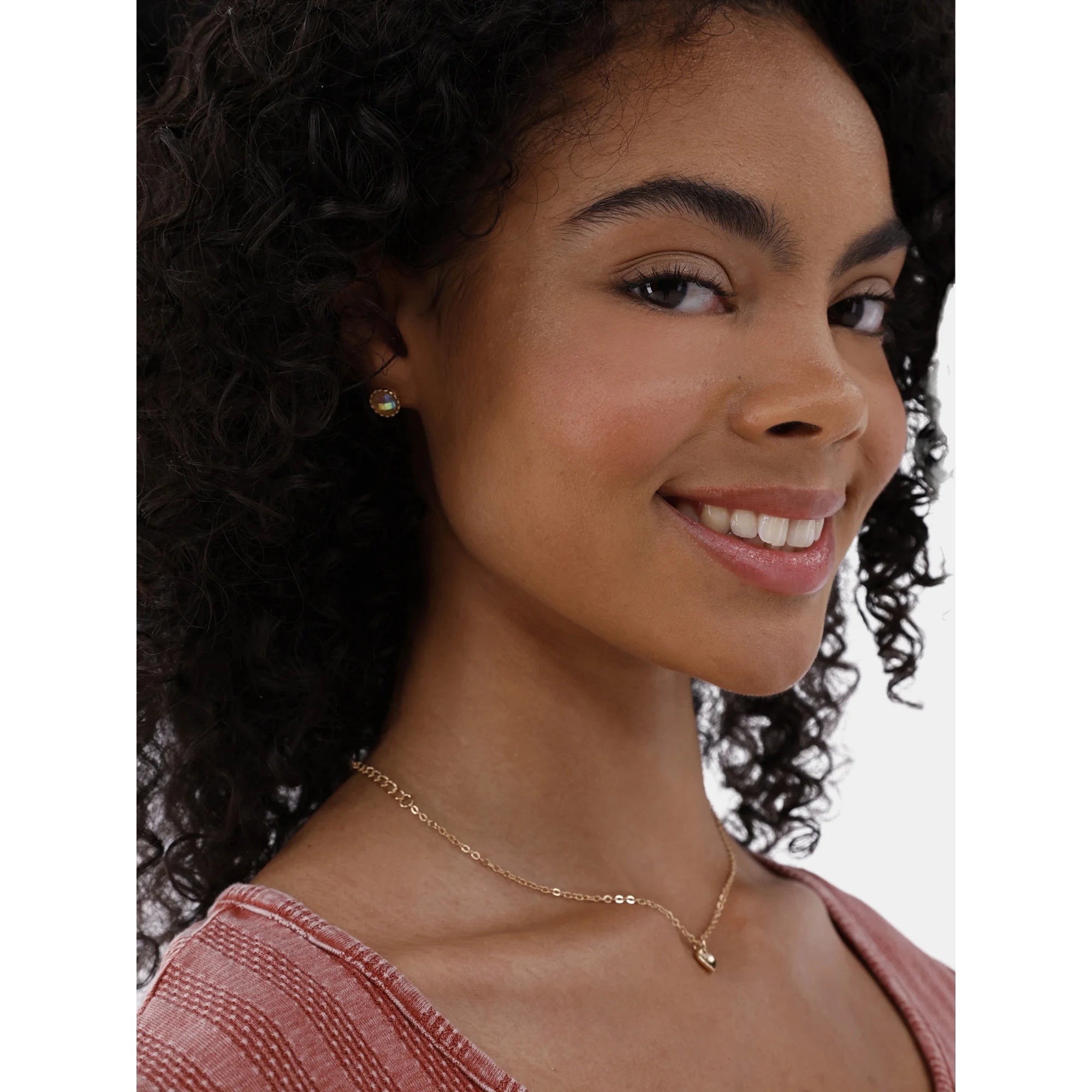 No Boundaries Women's 6-Pair  Stud & Hoop Earring