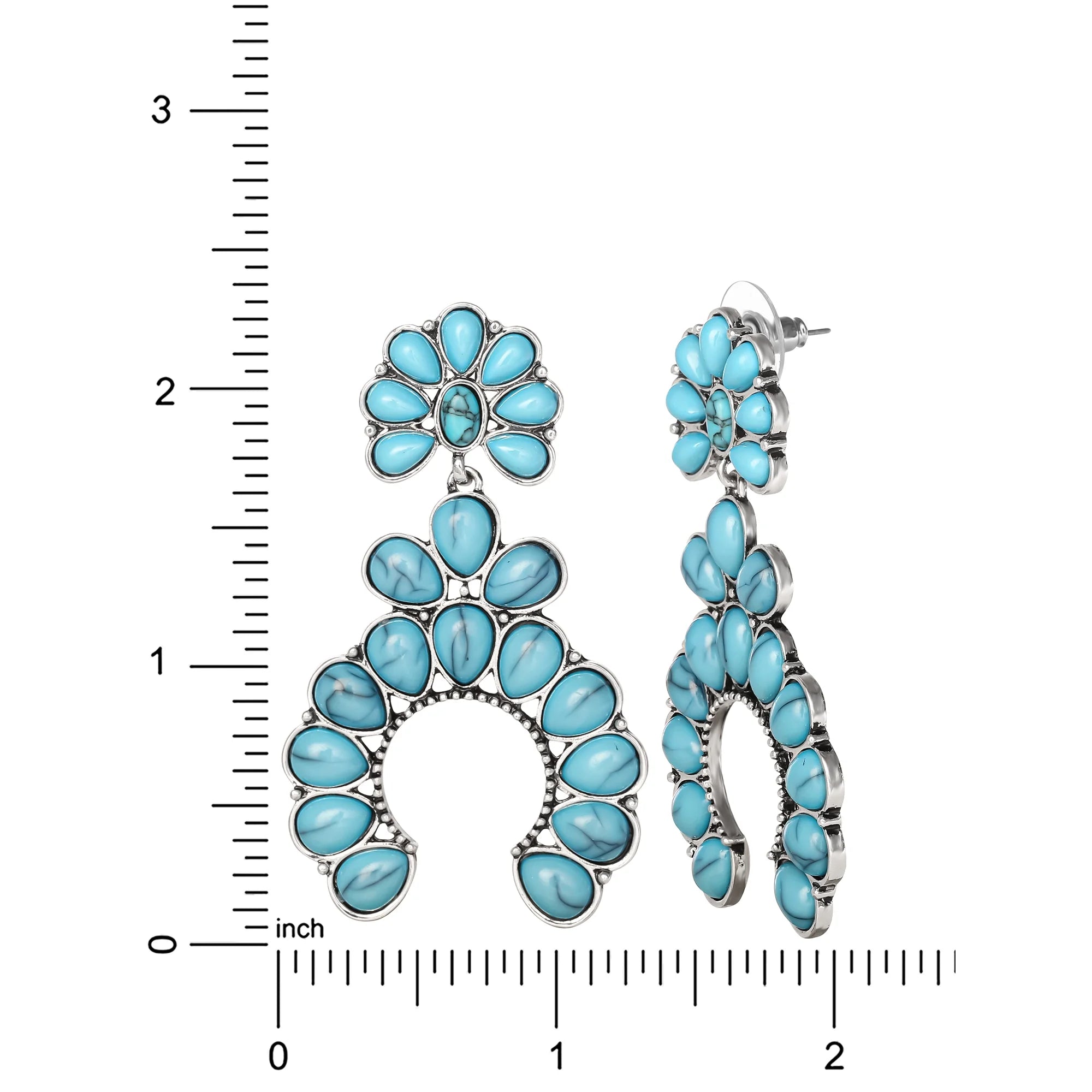 Jessica Simpson Turquoise Drop Earrings