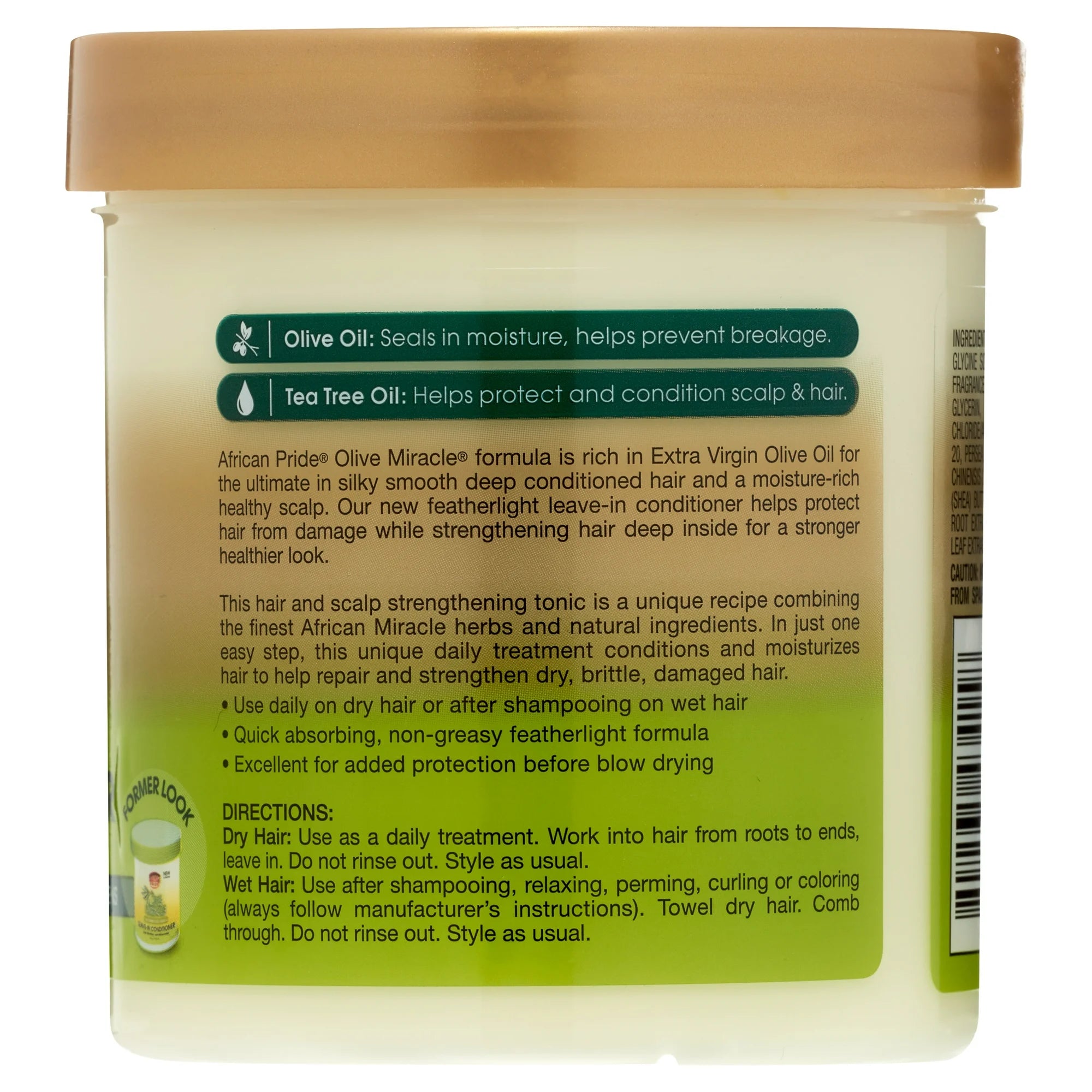 African Pride Olive Miracle Leave-In