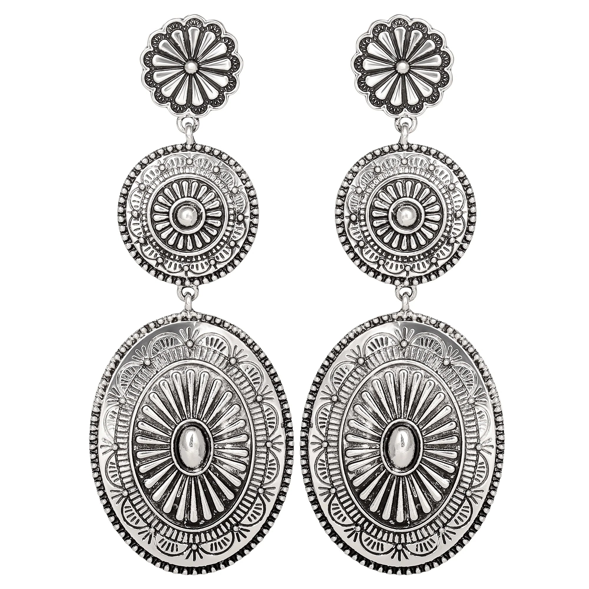 Jessica Simpson Women's Gold-Tone Fashion Metal Drop Earrings