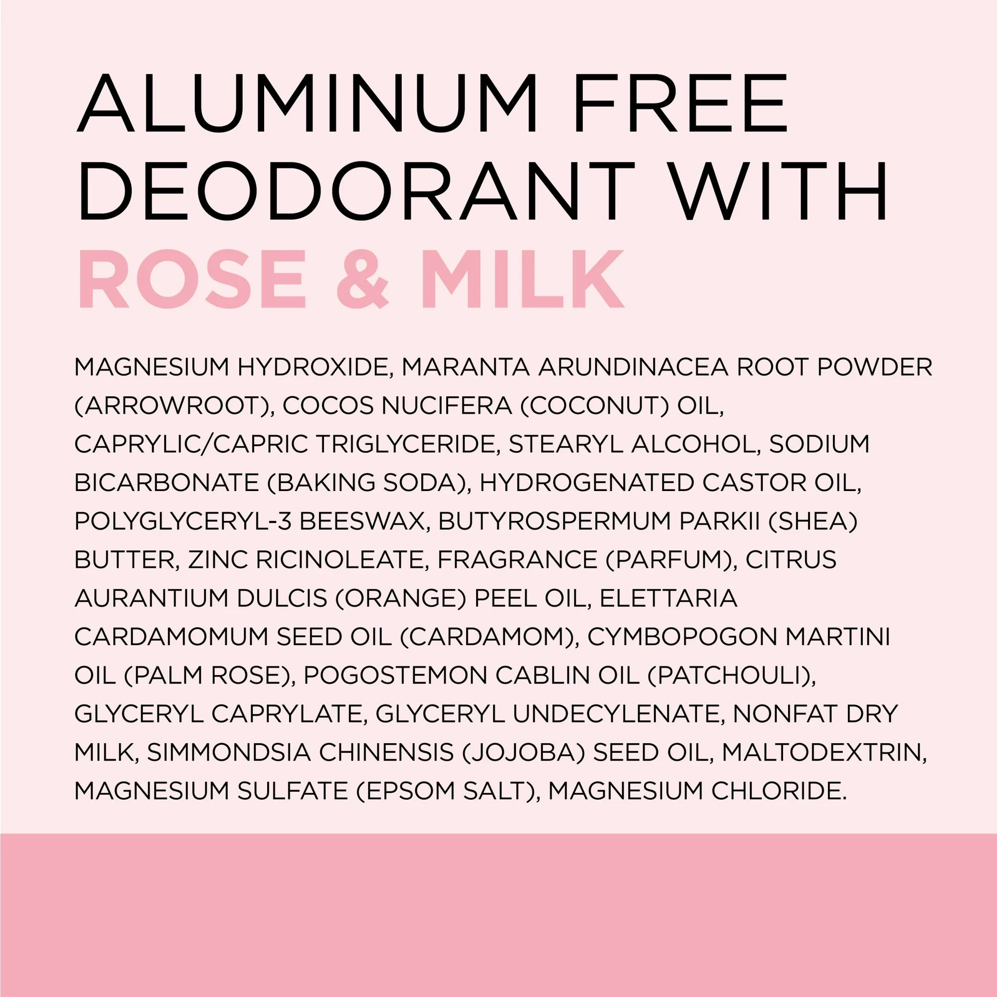 Dr Teal's Rose & Milk Deodorant