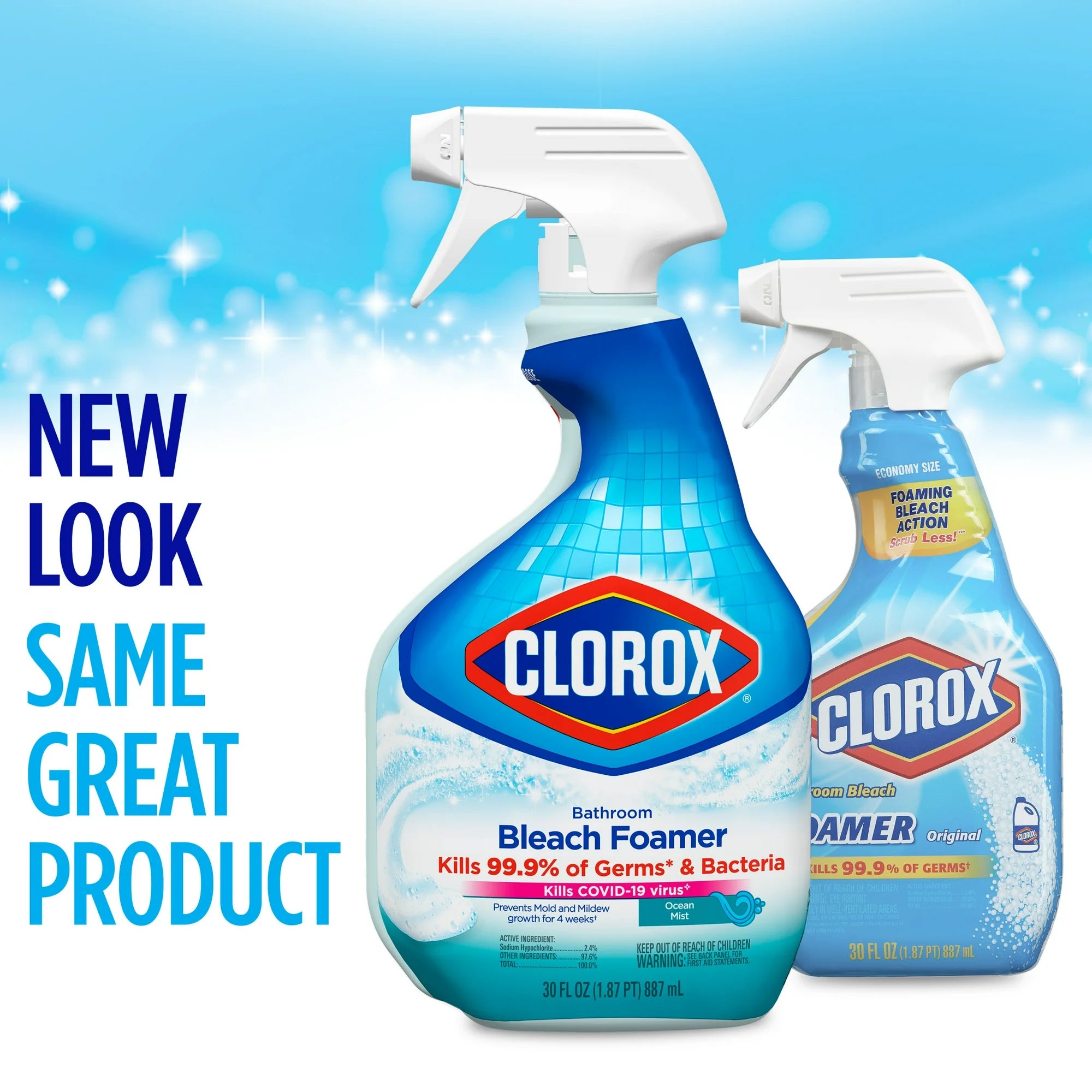 Clorox Bleach Foamer Bathroom Cleaner Spray