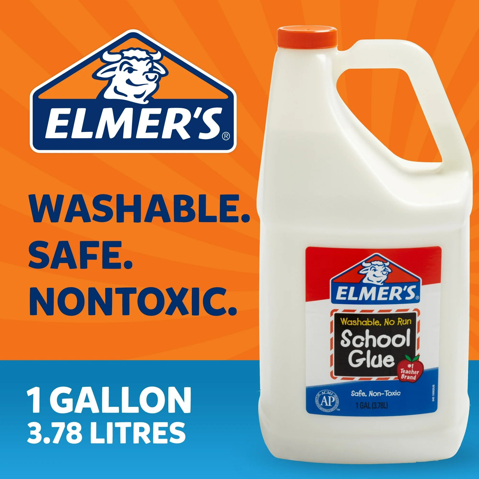 Elmer's Washable School Glue (1 Gallon)