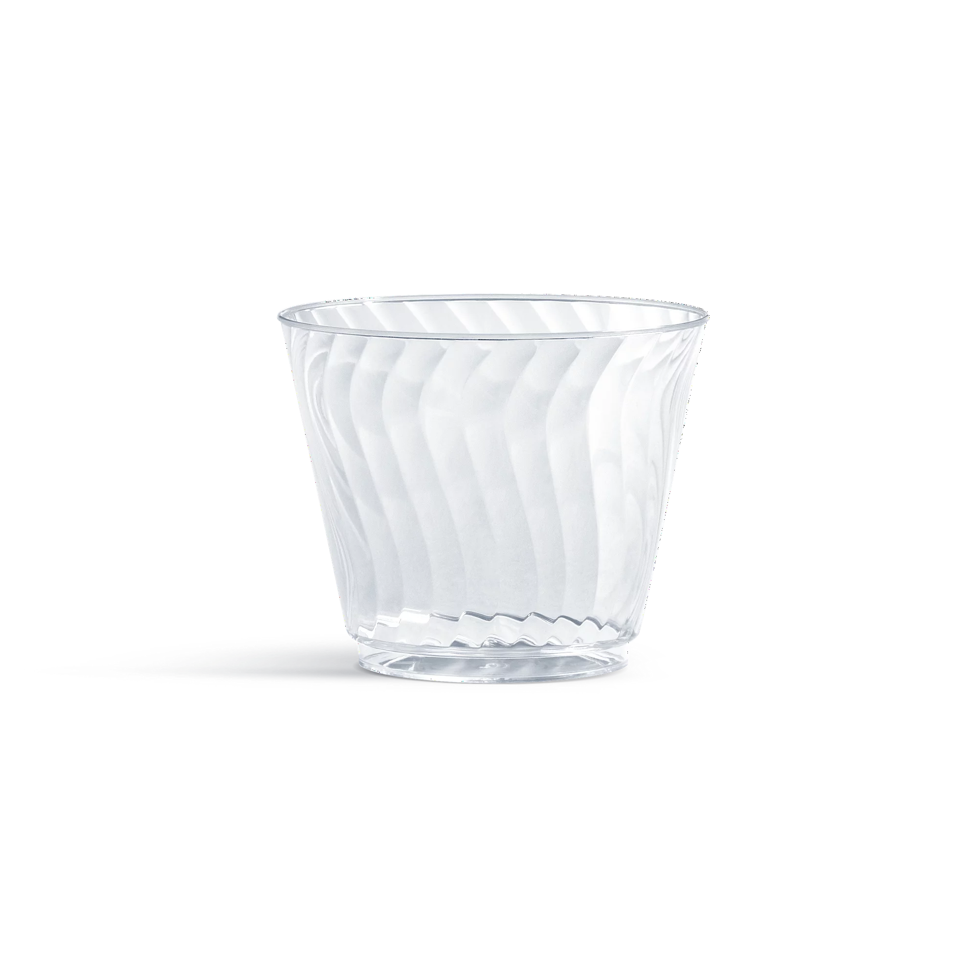 Chinet Crystal Clear Plastic Cups , 9 oz