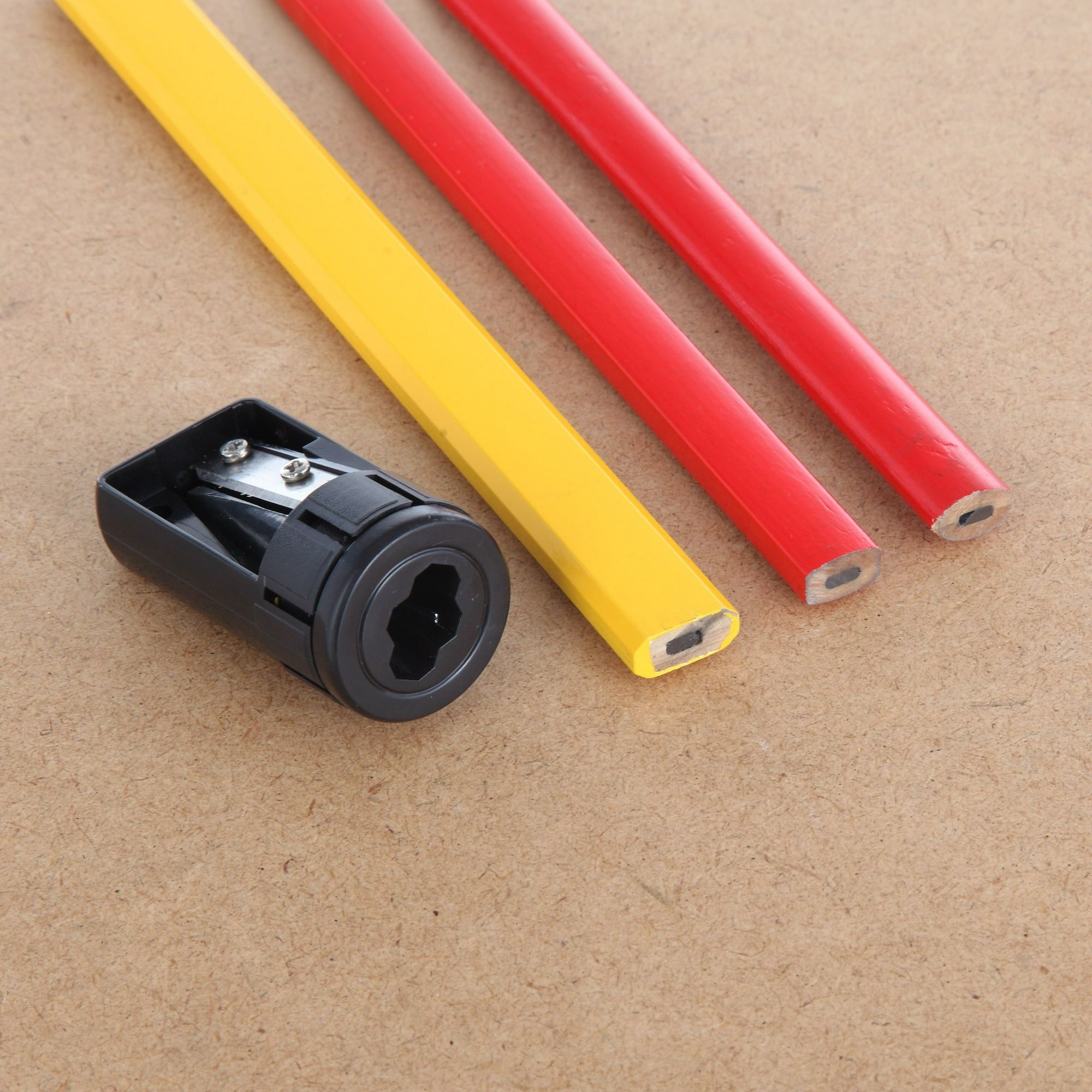 Hyper Tough Black Carpenter Pencil Sharpener