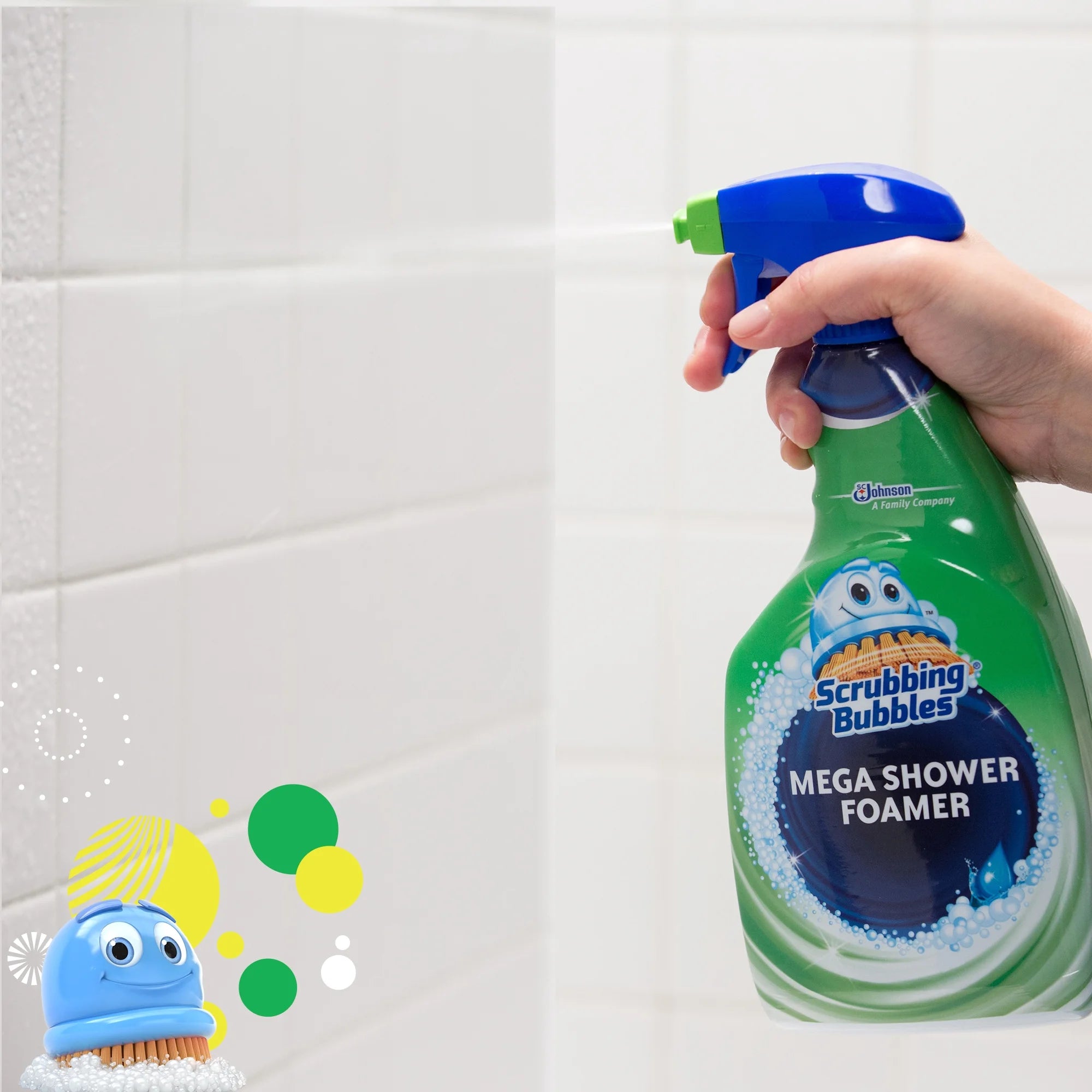 Scrubbing Bubbles Bathroom Shower Spray