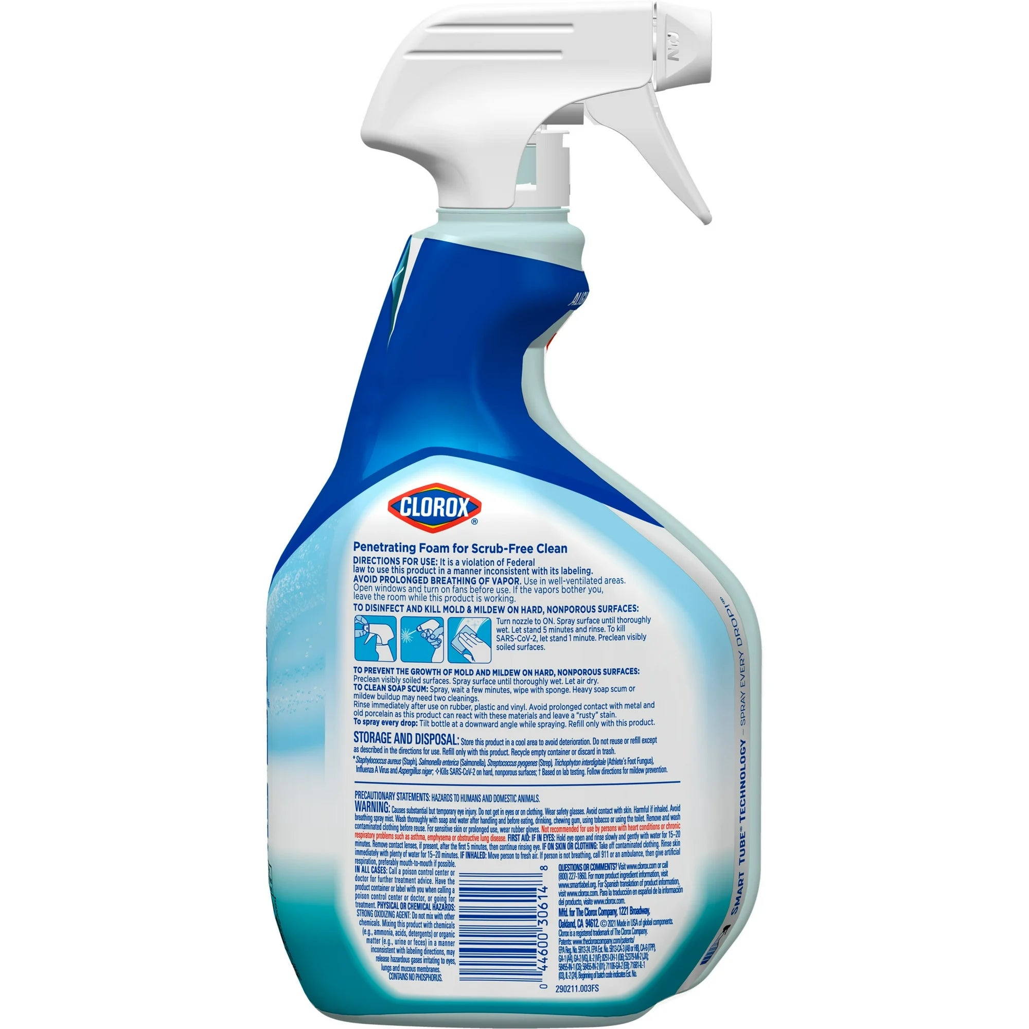 Clorox Bleach Foamer Bathroom Cleaner Spray