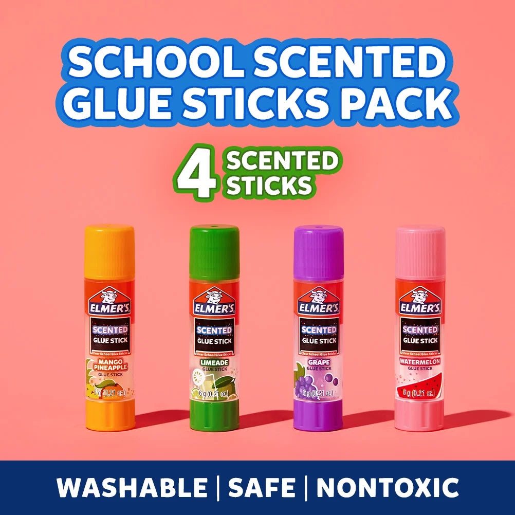 Elmer's Scented Glue Sticks - 4 Pack