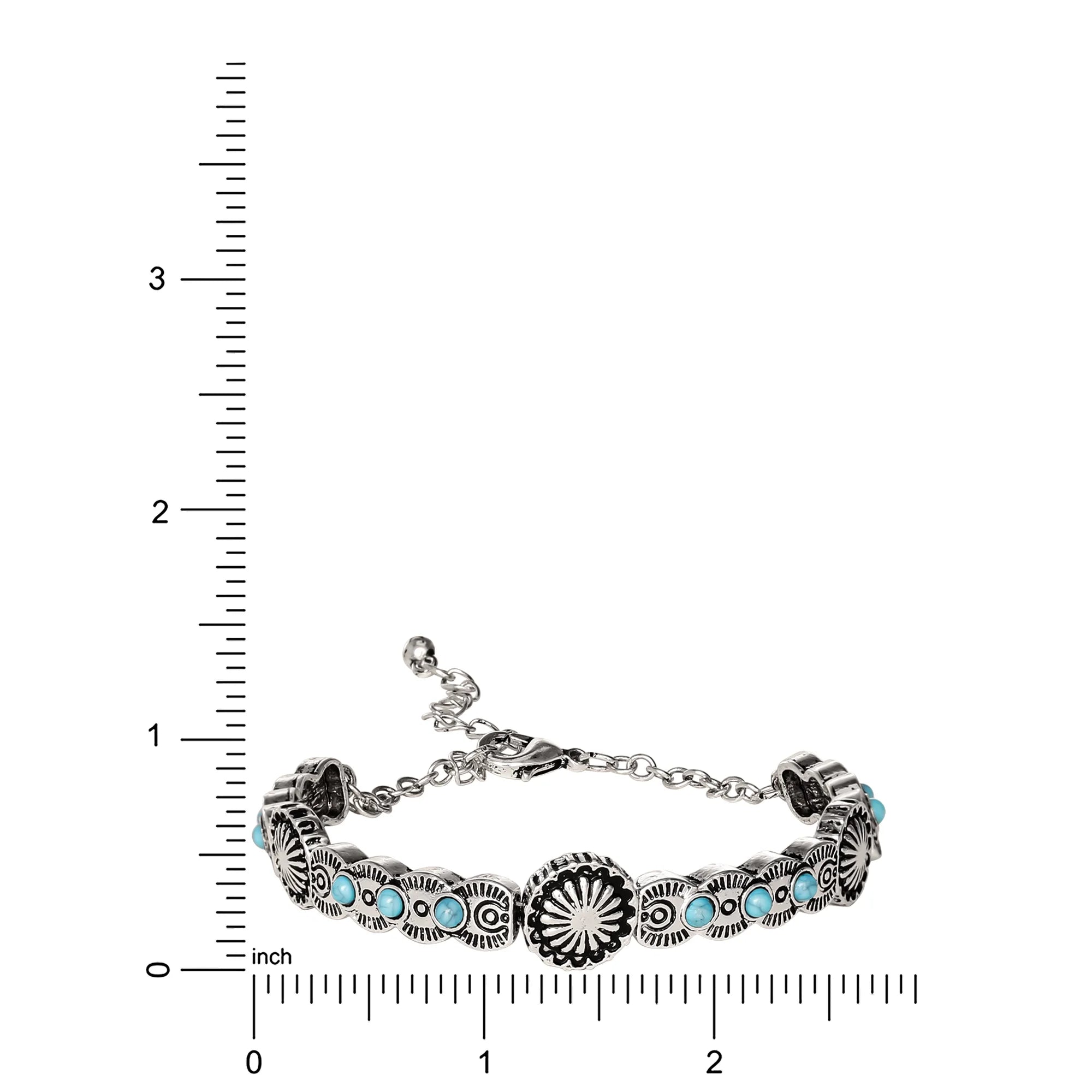 Jessica Simpson Turquoise Stone Bracelet