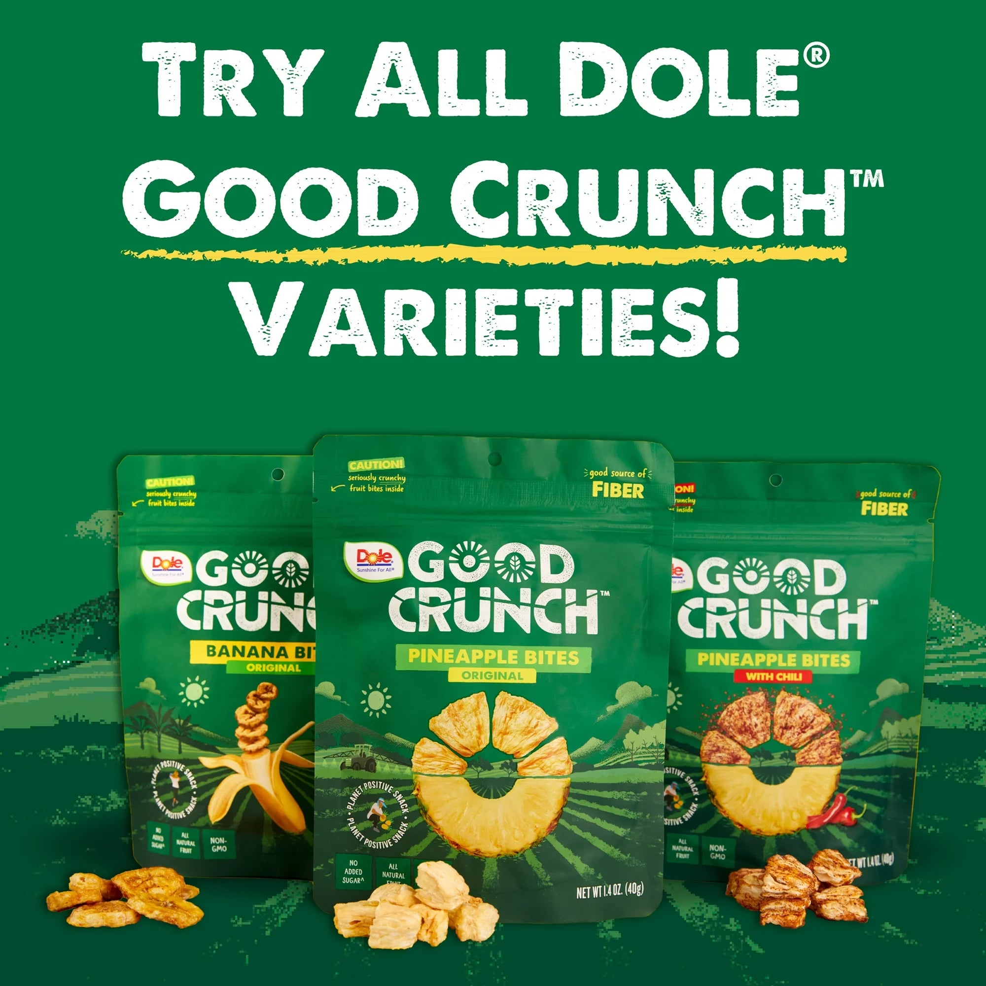 Dole Good Crunch Banana Bites