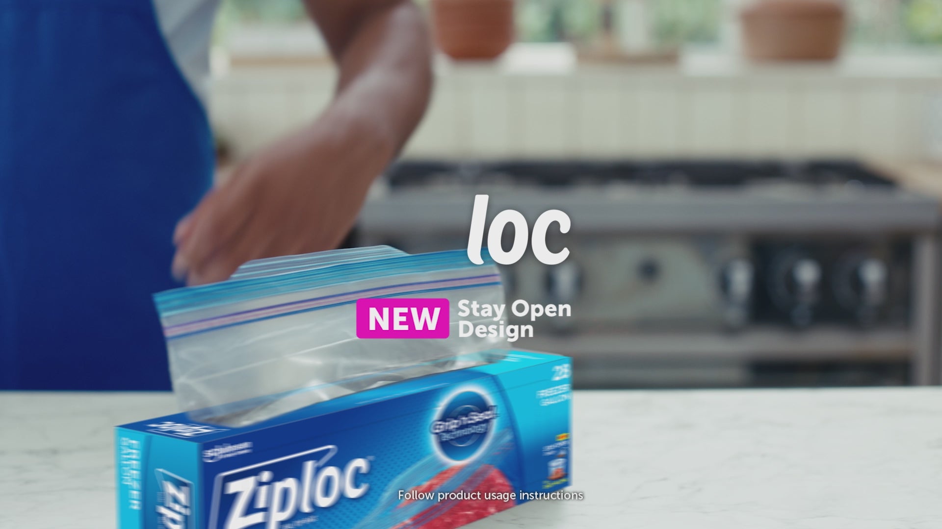 Ziploc® Brand Freezer Bags with Grip