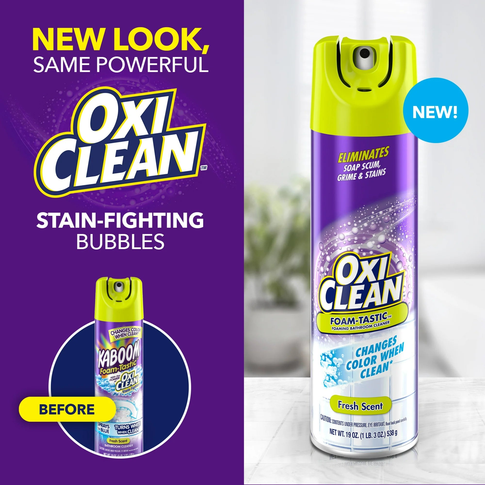 OxiClean Foam-Tastic Bathroom Cleaner